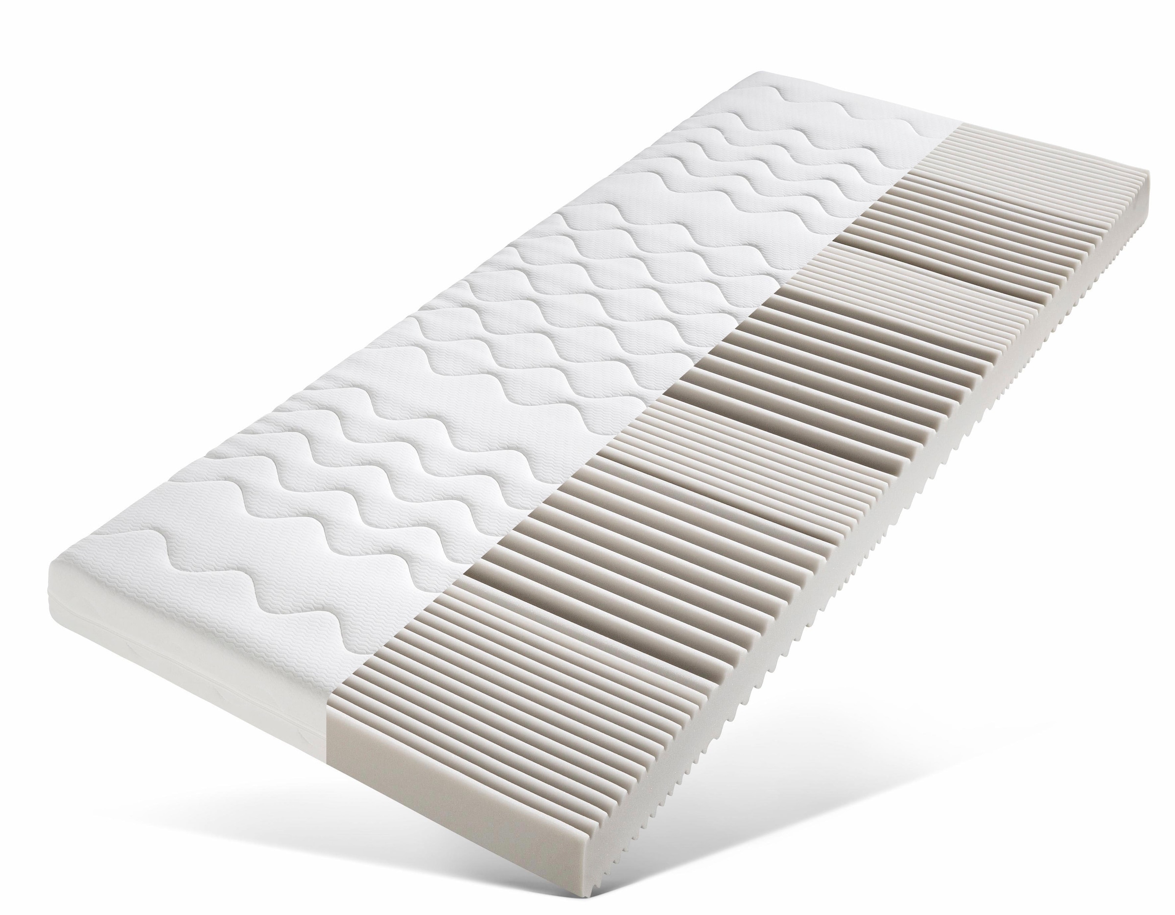 fan Komfortschaummatratze "Schaumkern-Rollmatratze" 12 cm hoch Raumgewicht: 30 kg/m³ 1 Stk. tlg. atmungsaktive Matratze, Matratze in diversen Größen erhältlich