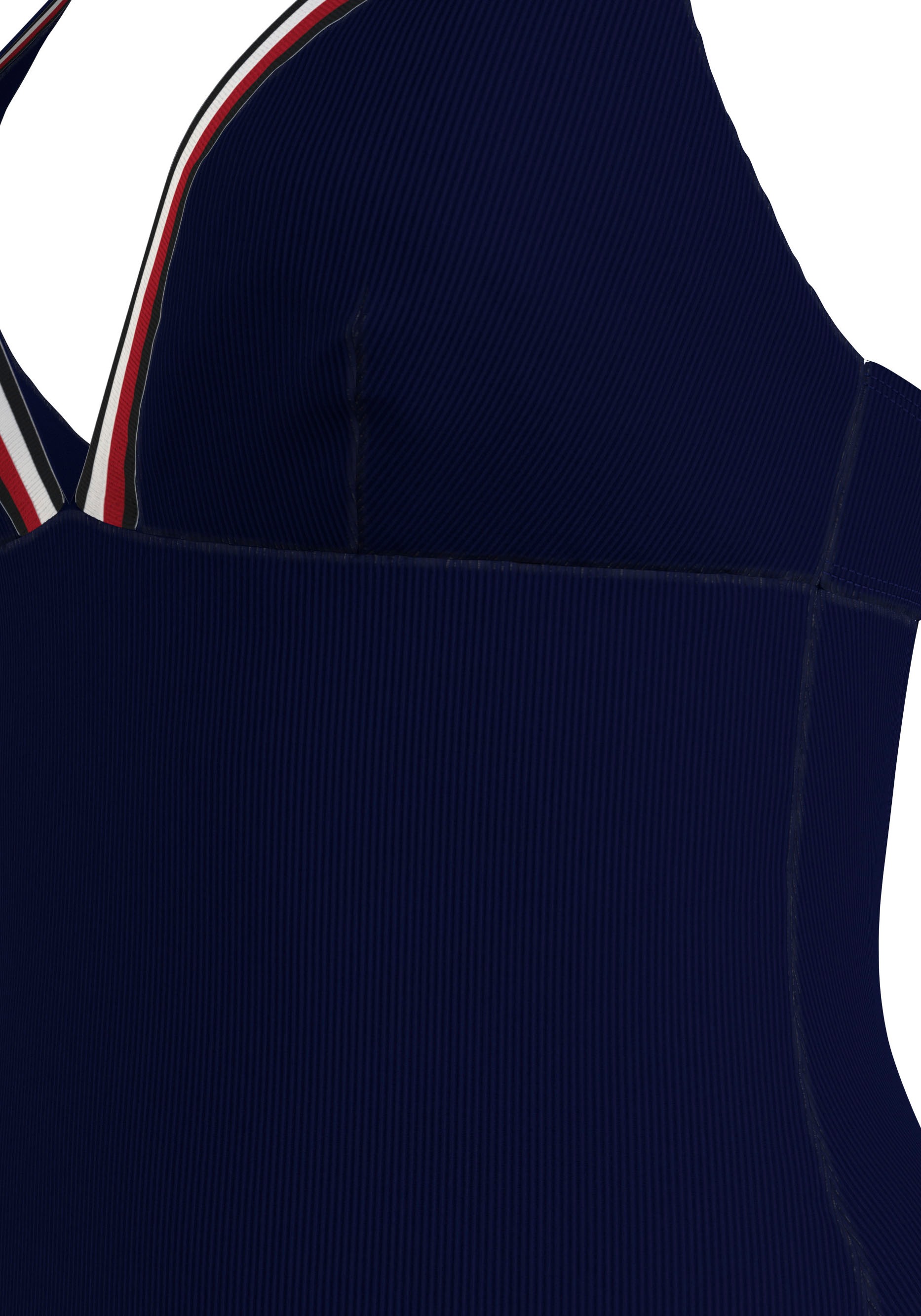 Tommy Hilfiger Swimwear Badeanzug »TRIANGLE ONE PIECE RP«, mit kontrastfarbenen Kanten