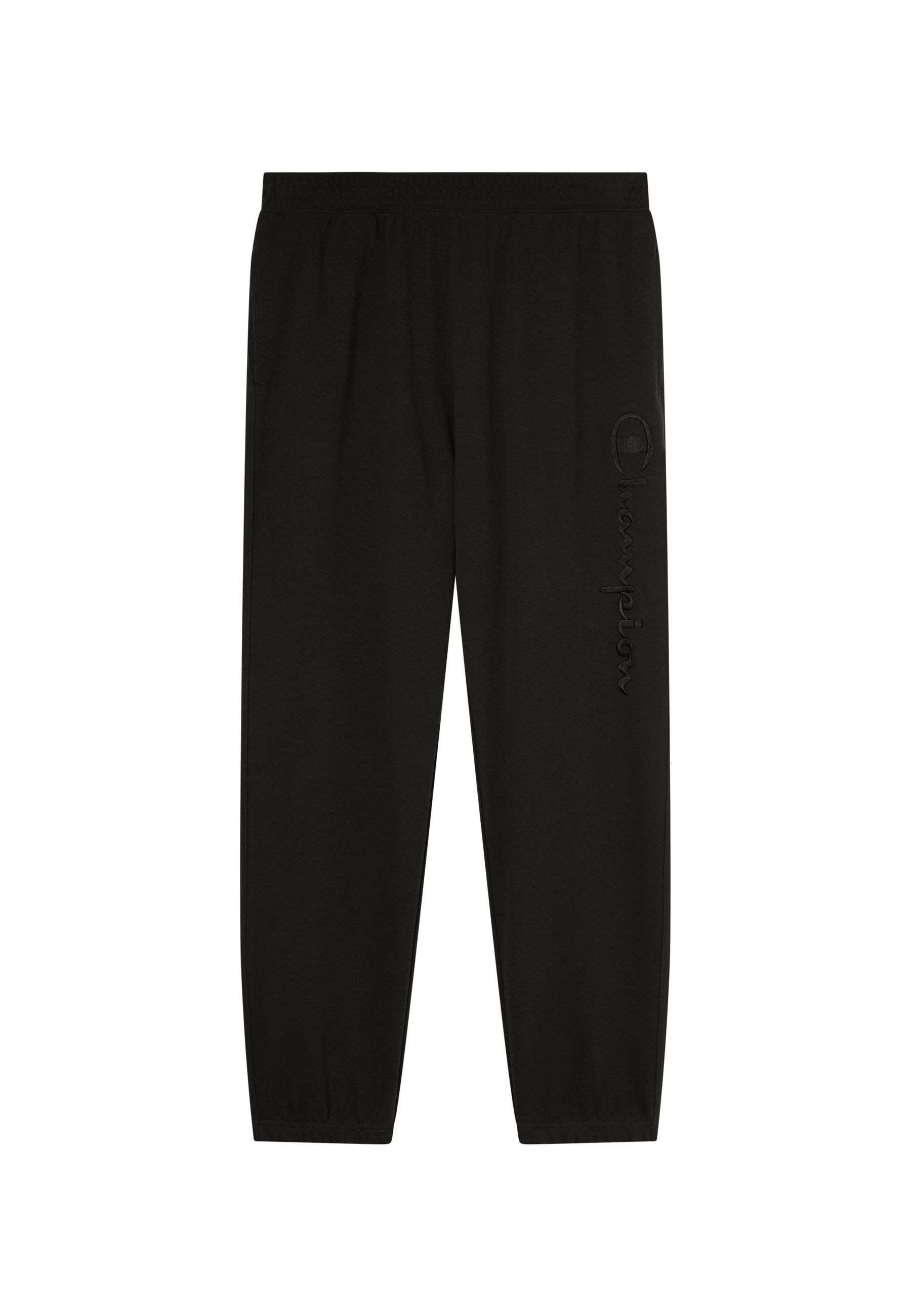 Champion Jogginghose »ICONS Terry Elastic Cuff Pants Large Logo«  sportliche Jogginghose, aus Baumwolle und Polyester