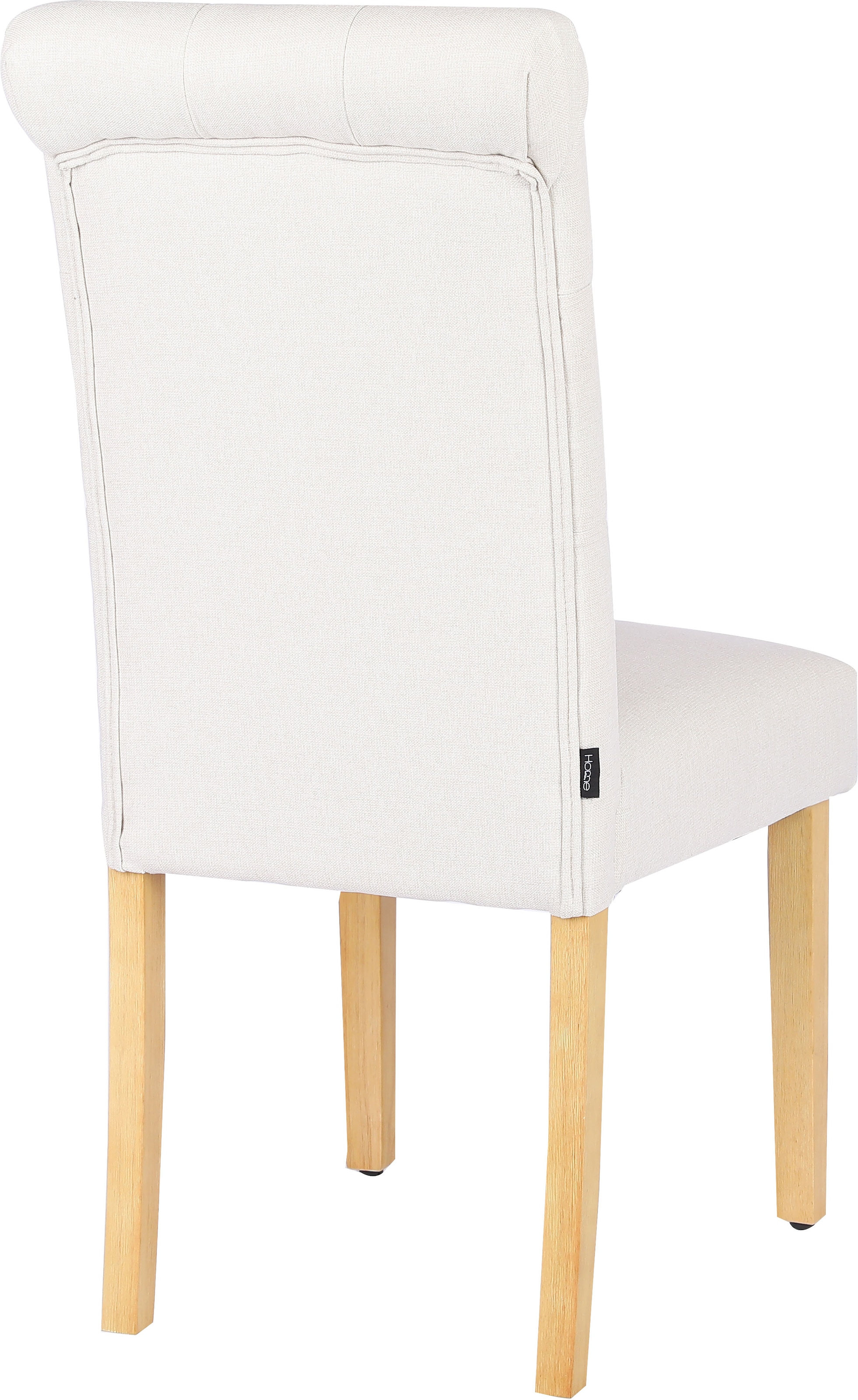 Home affaire Esszimmerstuhl »Liao«, pflegeleichter Webstoff Bezug, Knopfheftung, Sitzhöhe ca. 51 cm