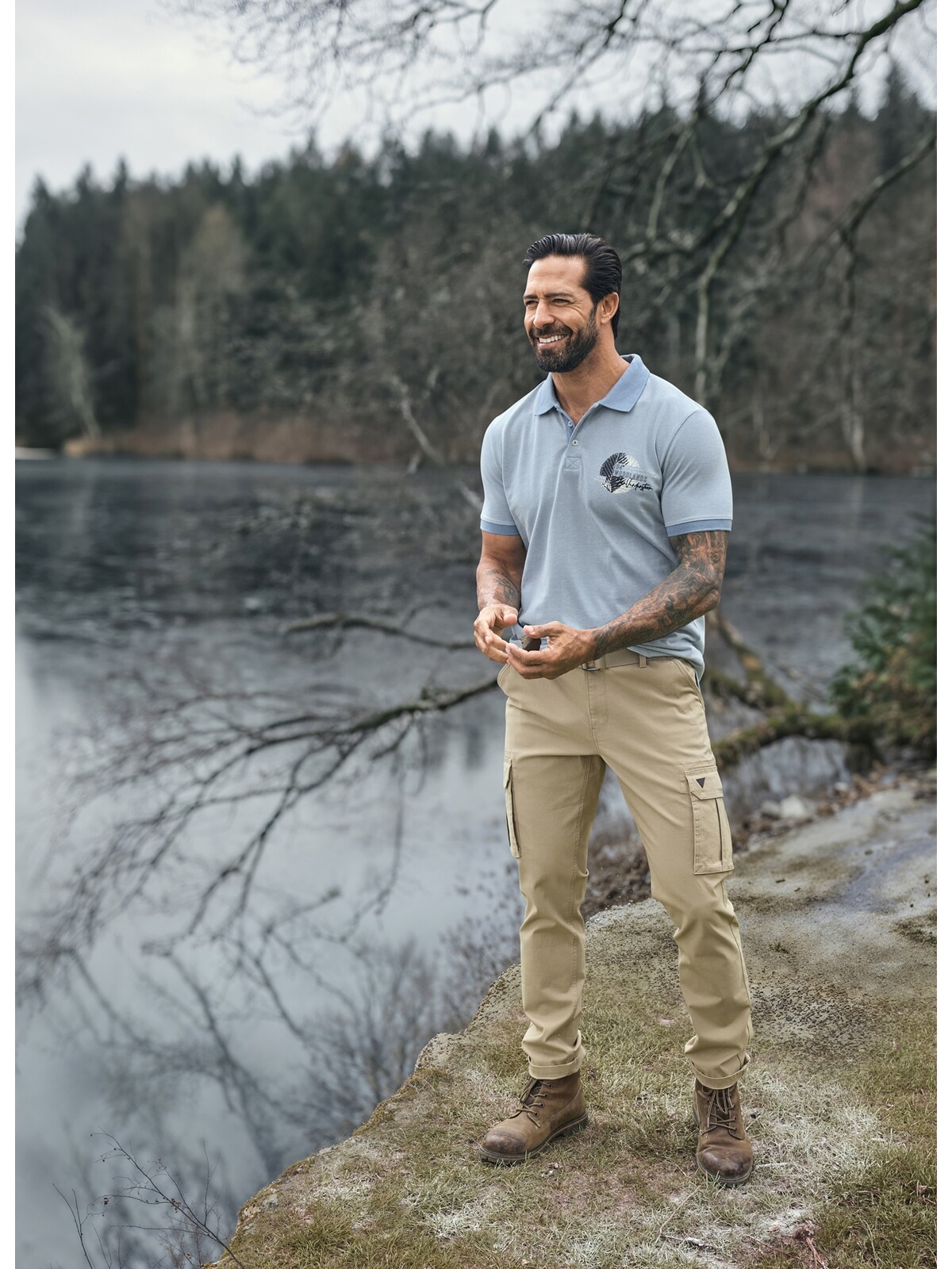 Jan Vanderstorm Poloshirt »Poloshirt LINDHEIM«