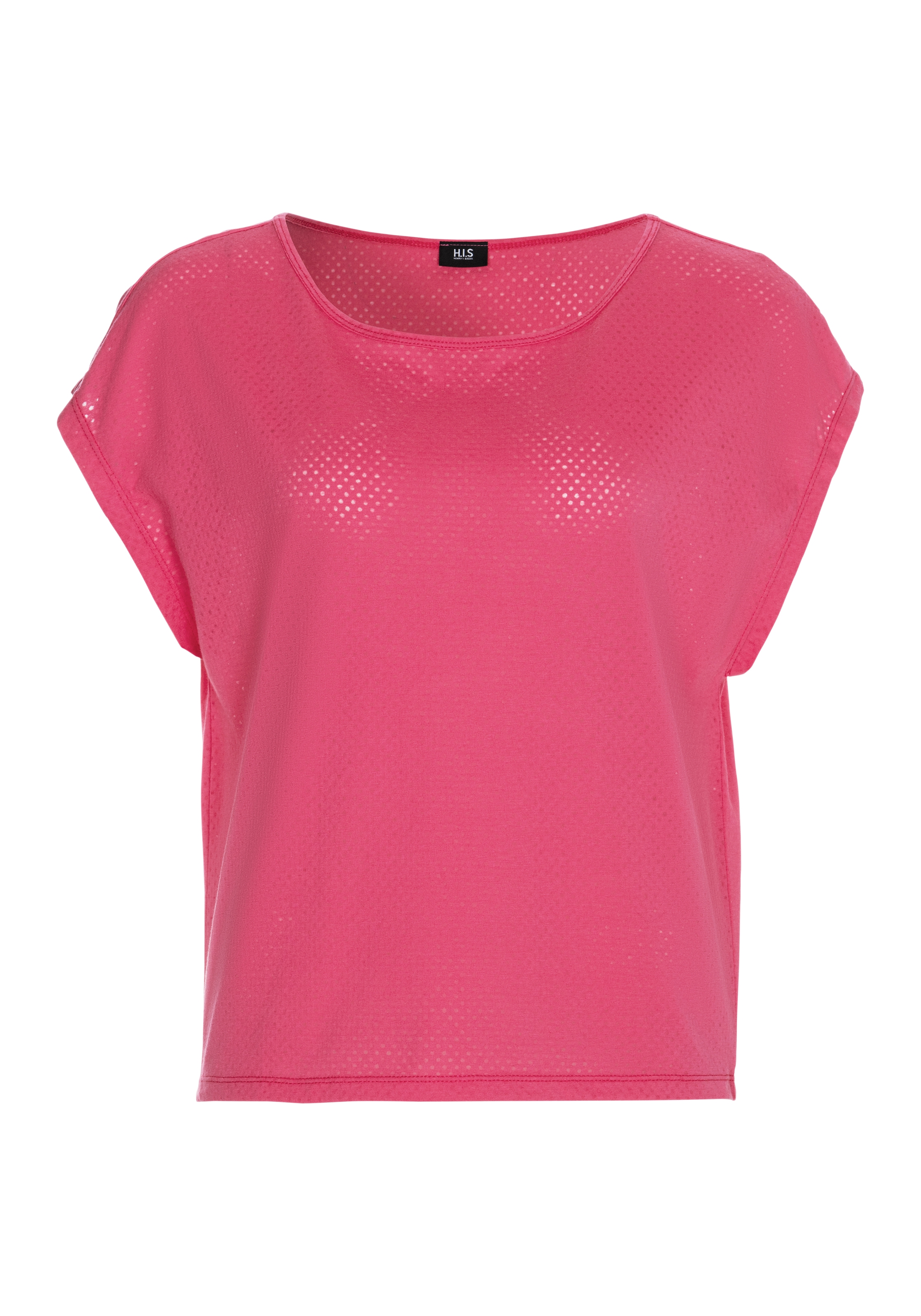 H.I.S Trainingsshirt »2-tlg. Shirt & Top« Spar-Set, 2 Stk. tlg. Kurzarm,  bequeme Passform,  sportlich,  atmungsaktives Material