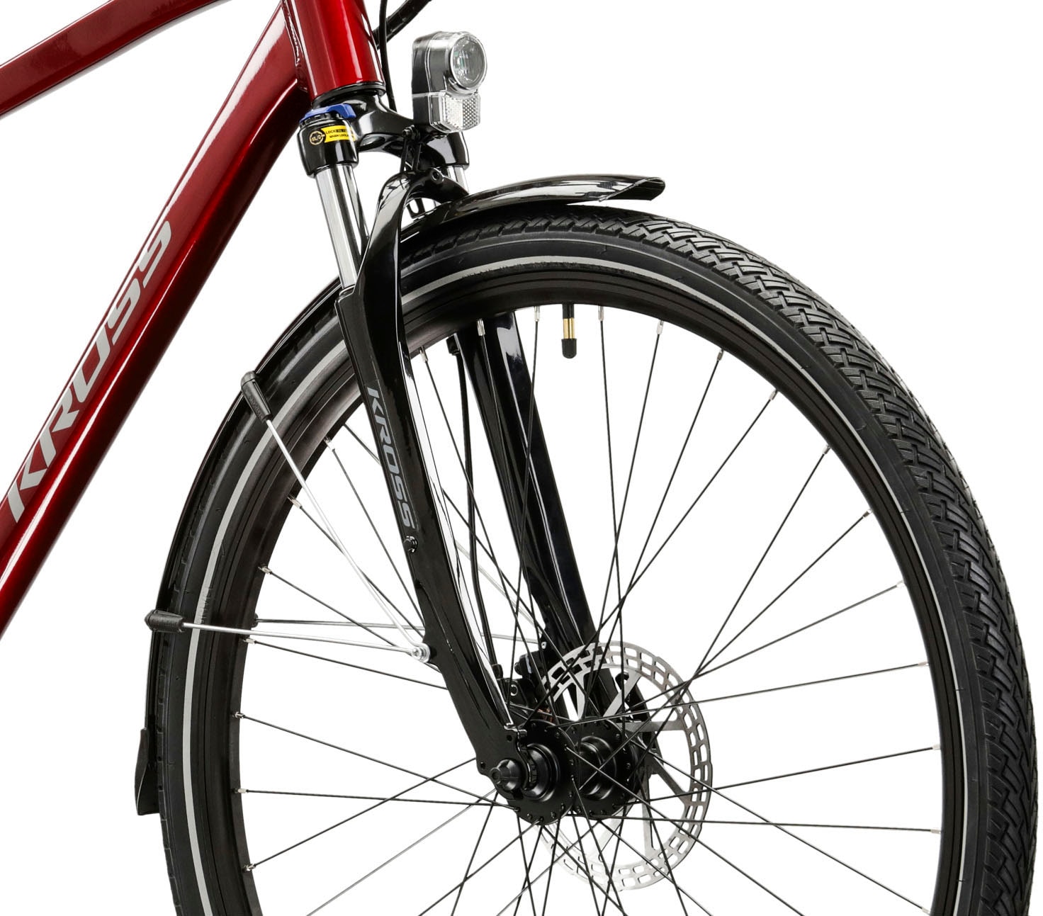Kross E-Bike »E-Trekkingrad Trans Hybrid EE 28 Zoll rot«, 21 Gang, Shimano, Tourney TX800, Heckmotor 250 W, Pedelec, Elektrofahrrad für Herren