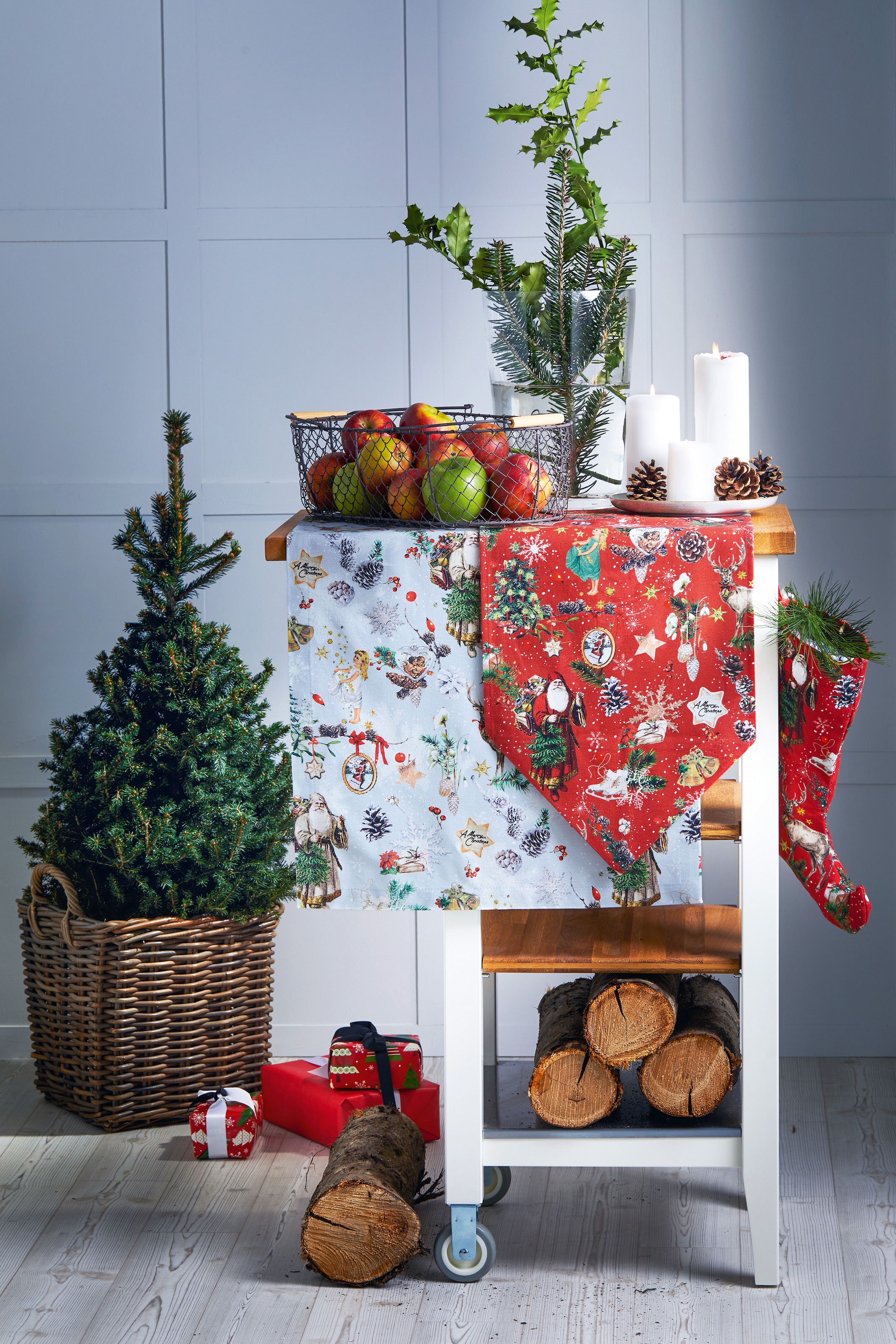 APELT Tischläufer »3610 Winterwelt, Weihnachtsdeko, Weihnachten«, Digitaldruck (1 St.)