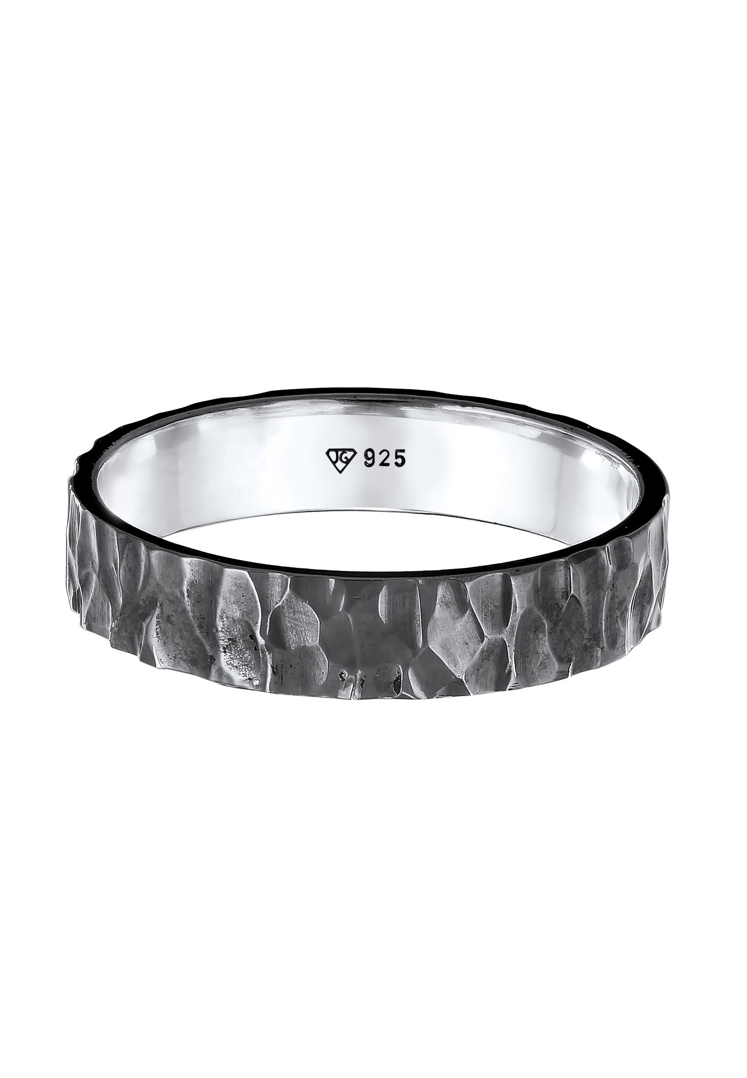 Kuzzoi Silberring »Ring Bandring Herrenring Freundschaftsring 925 Silber«