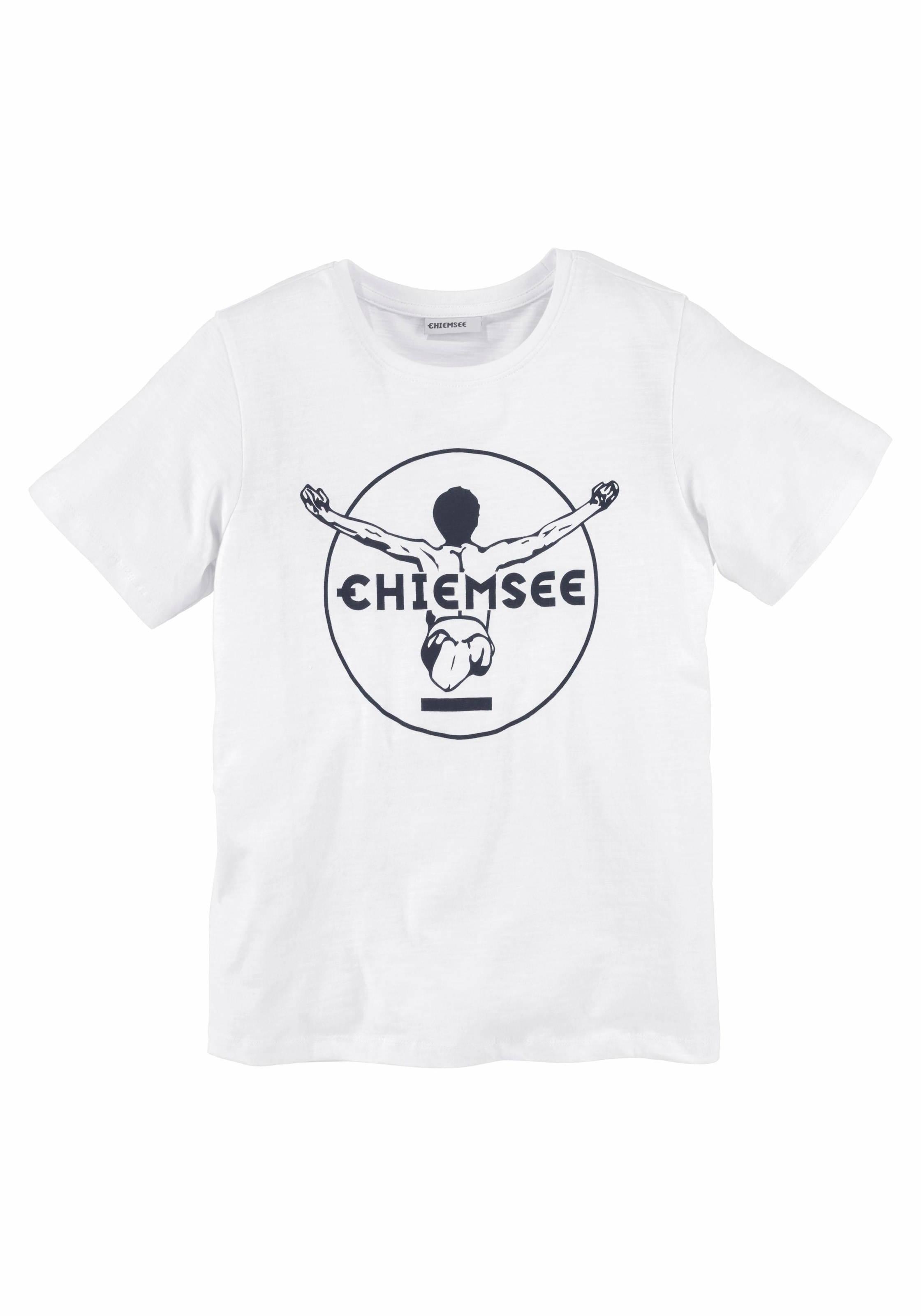 Chiemsee T-Shirt »BASIC«, Logo-Druck mit bei