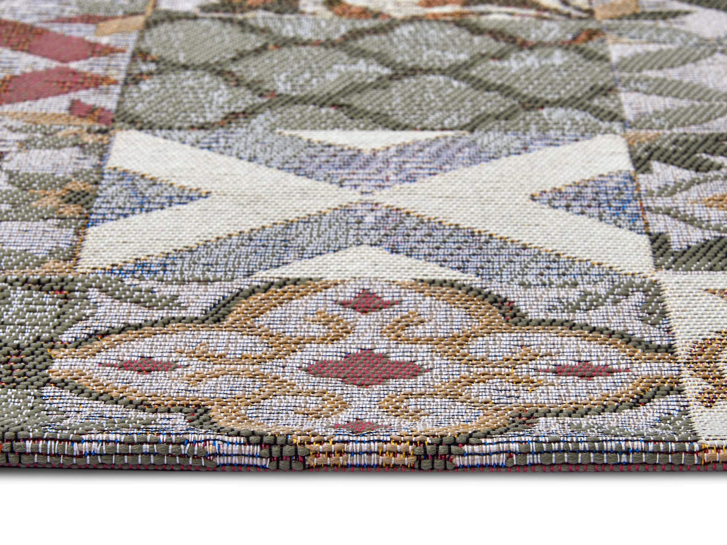 »Mosaik«, Mosaik, rechteckig, Teppich Flur Home Muster, pflegeleicht, Küche, Anti-Slip, Fliesen Läufer HANSE