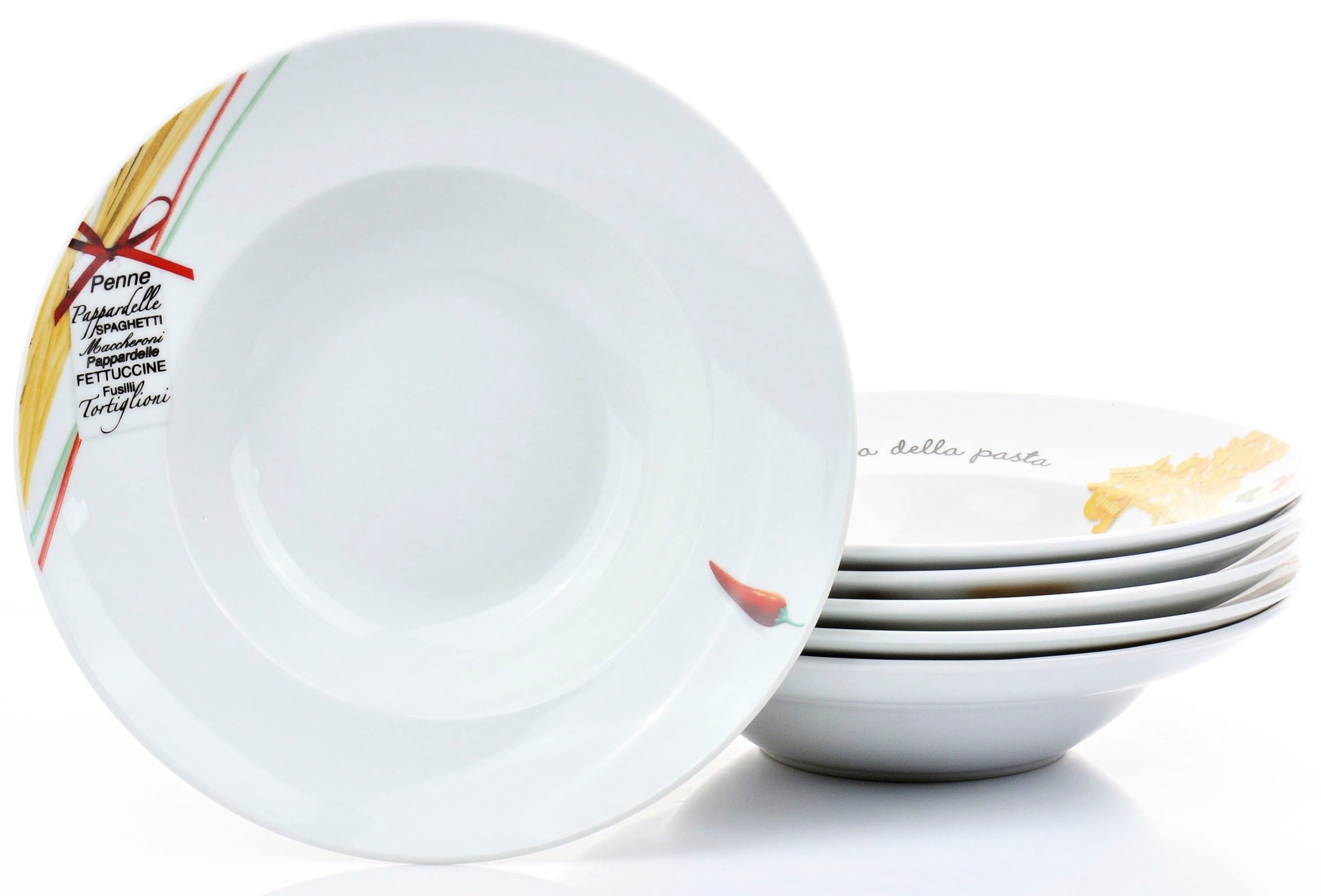 Retsch Arzberg Pastateller »Italia« Teller Set, Porzellan