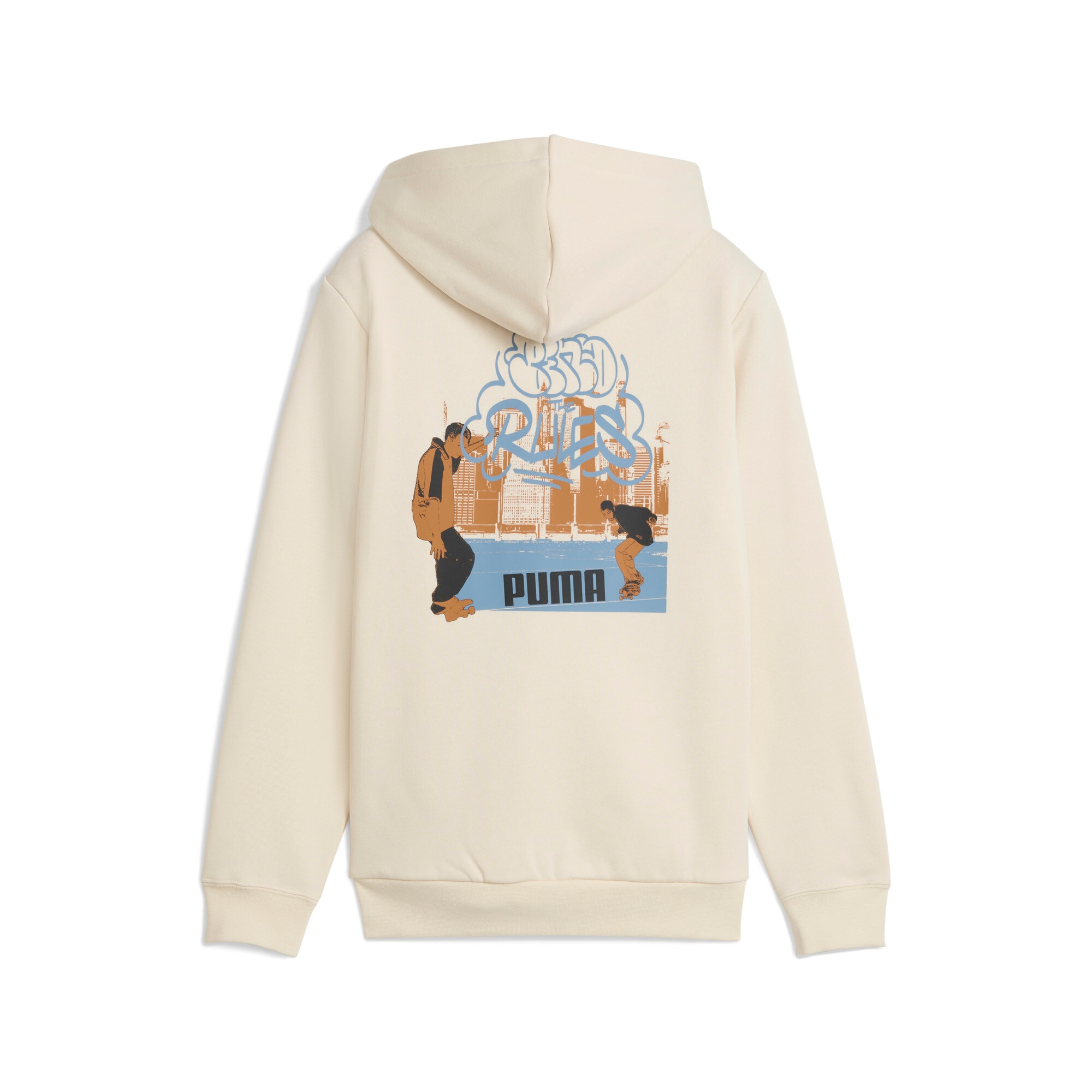 PUMA Kapuzensweatjacke »MID90S FULL-ZIP FL B« mit Kapuze, mit Reißverschluss, aus Baumwollmischung, Regular Fit