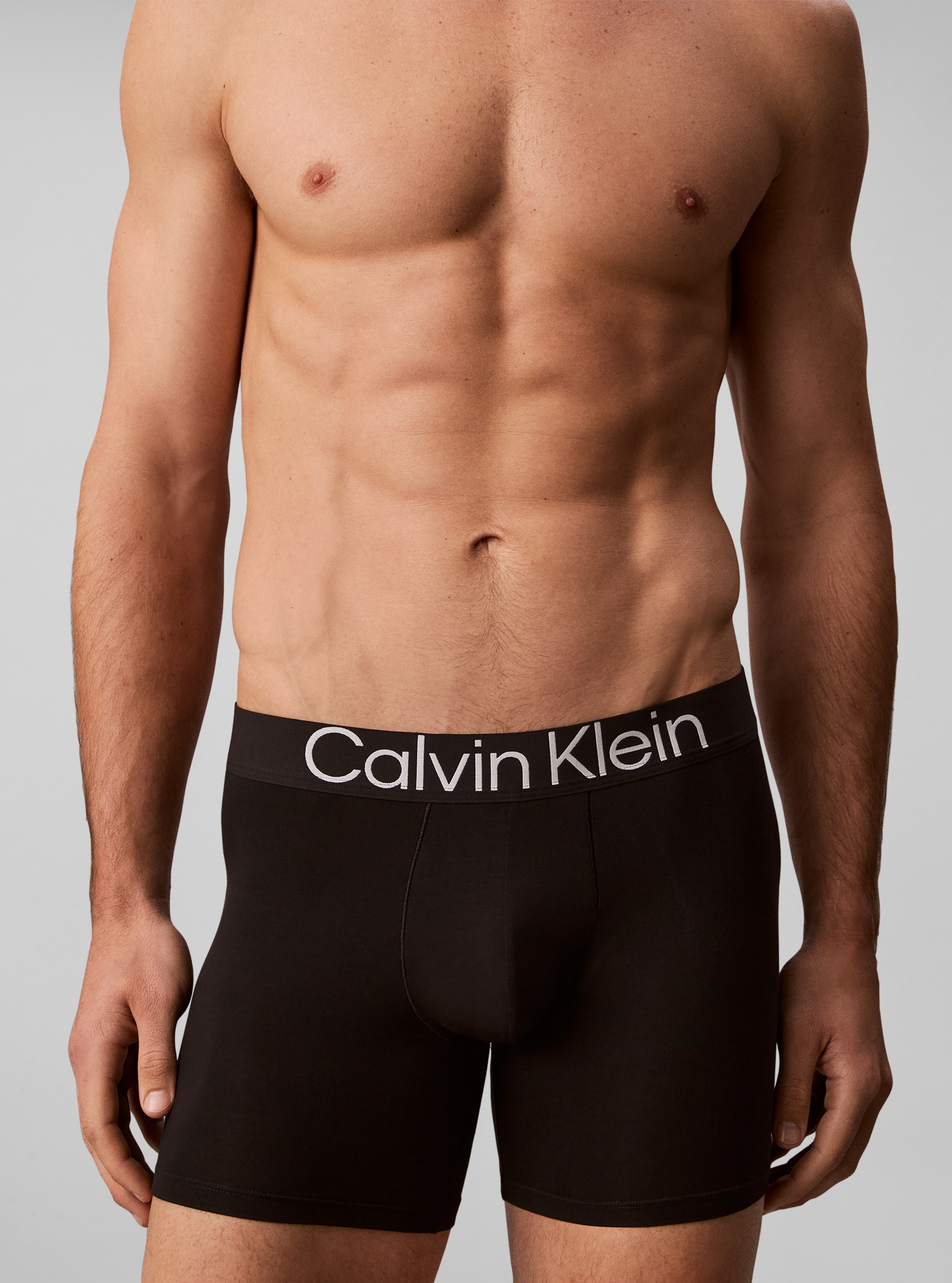 Calvin Klein Underwear Boxer »BOXER BRIEF 3PK« Packung, 3er-Pack,  mit Logo-Stretchbund