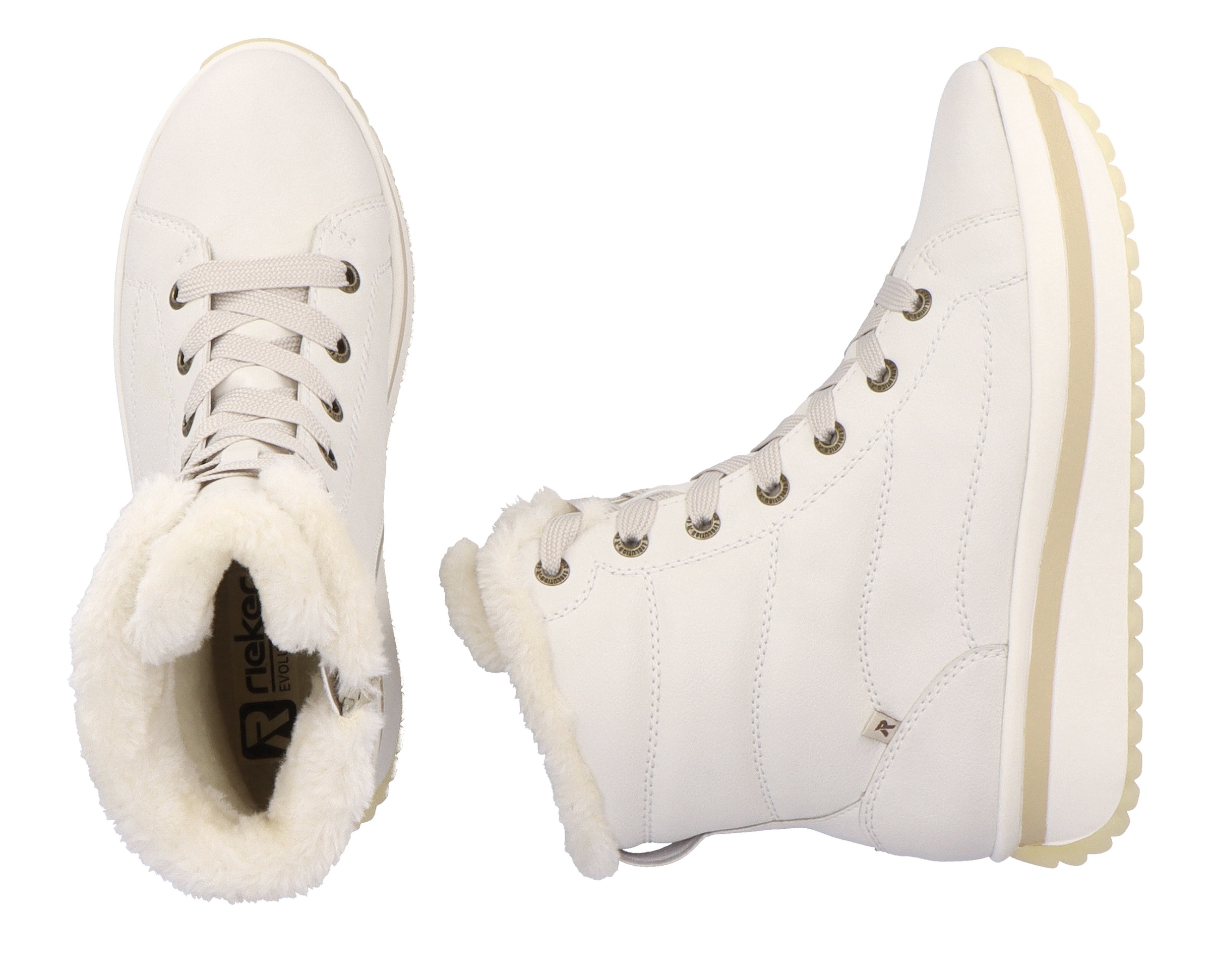 Rieker EVOLUTION Winterboots, Schnürboots, Stiefelette mit praktischem Innenreißverschluss