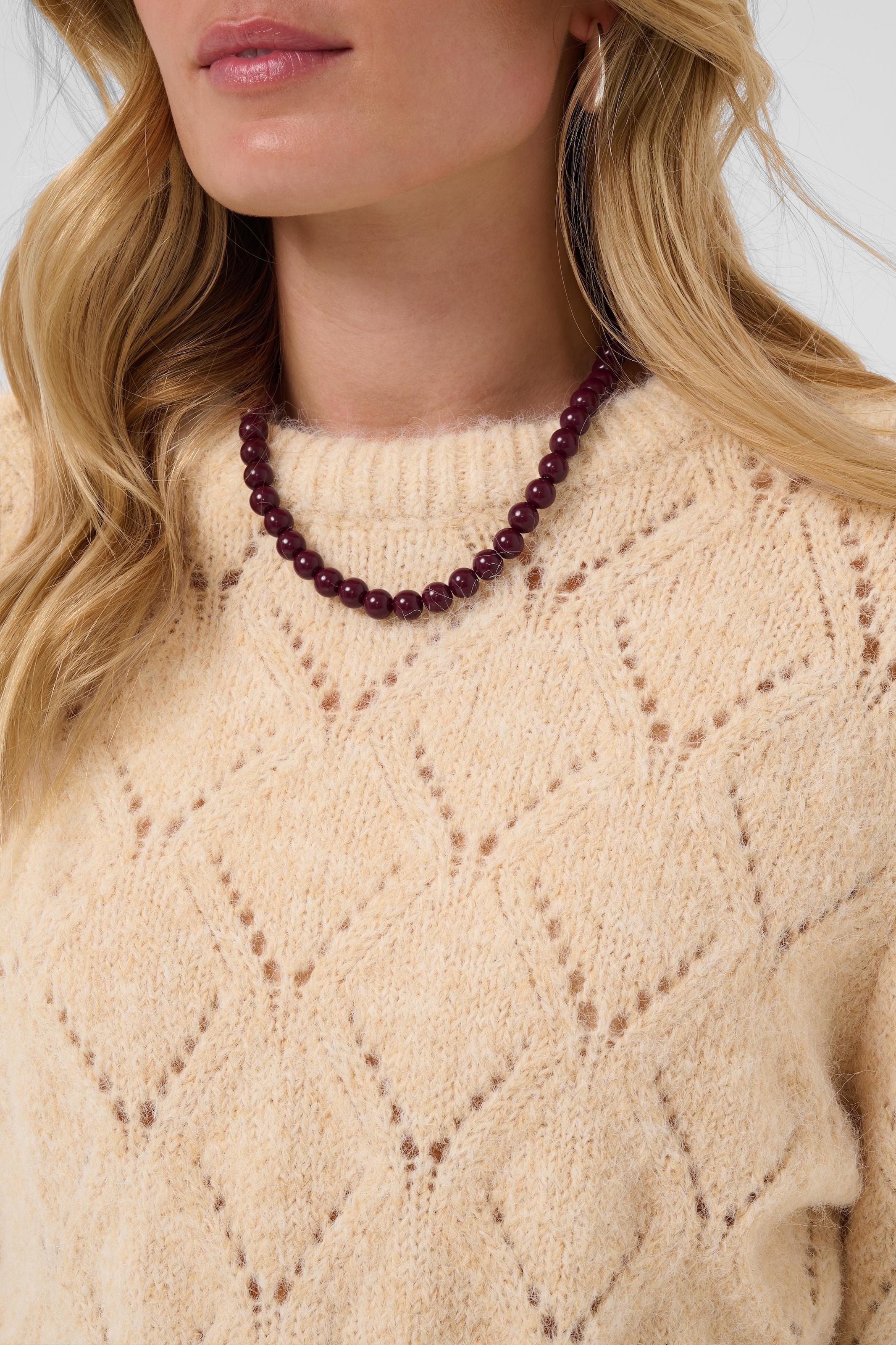 Saint Tropez Strickpullover »TabbathaSZ Pullover« Materialmix, Regular fit