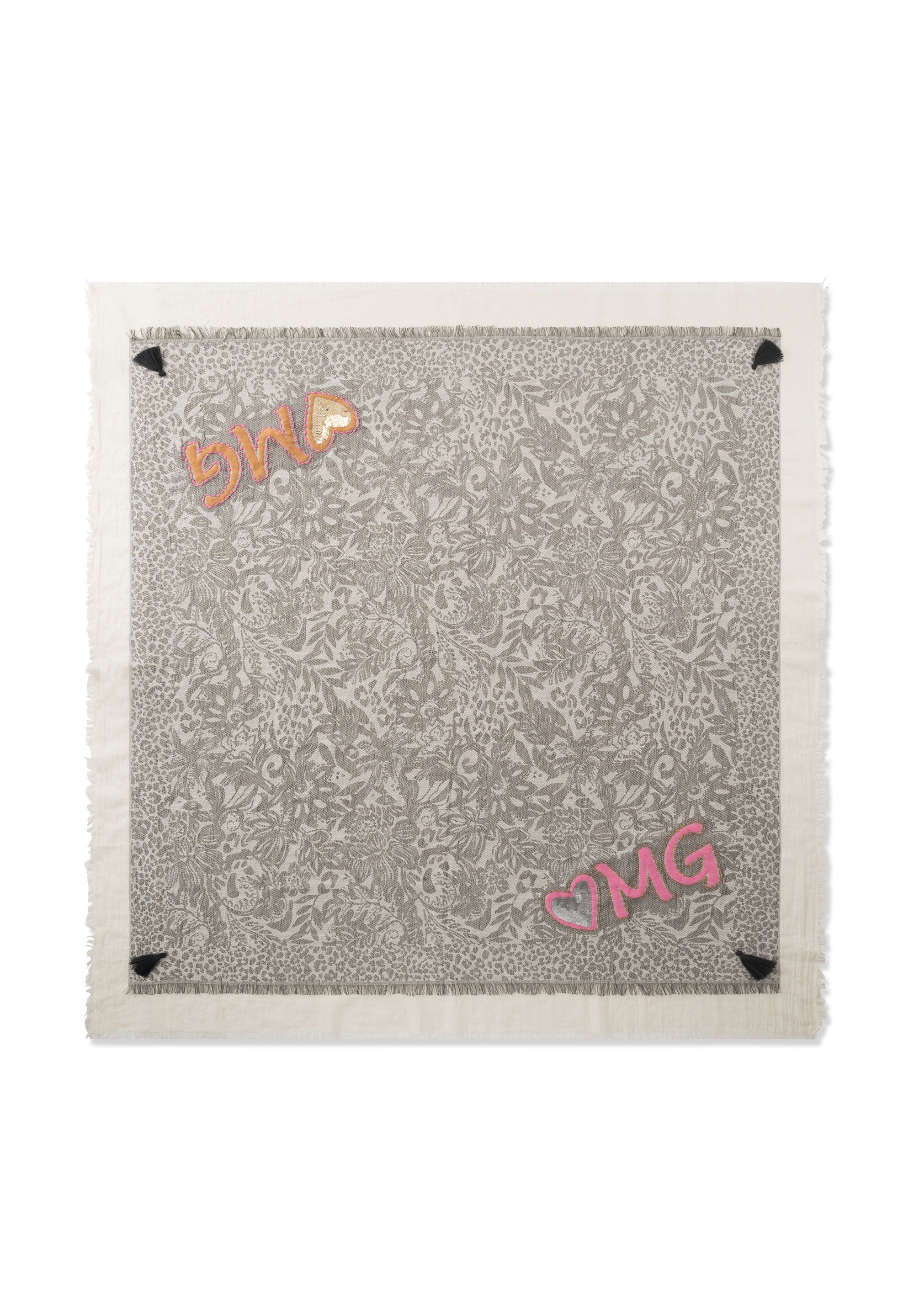 Codello Modetuch »Codello Jacquard-Tuch« Leo-Blumen