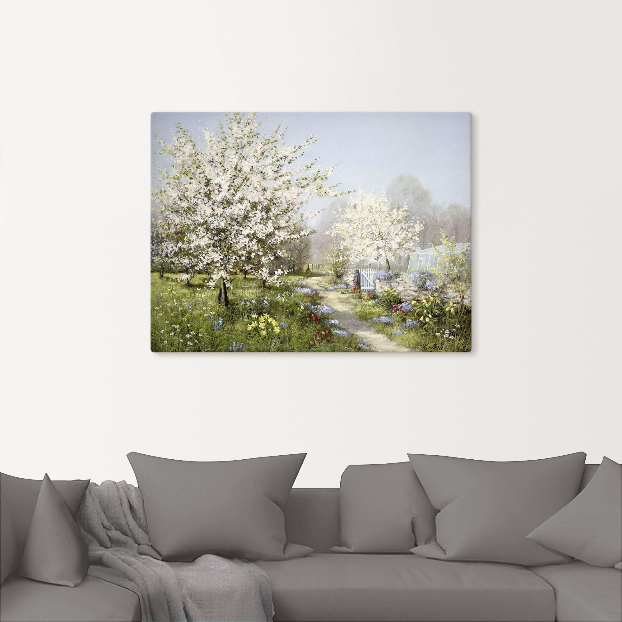 Artland Wandbild »Frühlingsblüten« Wiesen & Bäume 1 Stk. tlg. als Leinwandbild, Poster in verschied. Größen