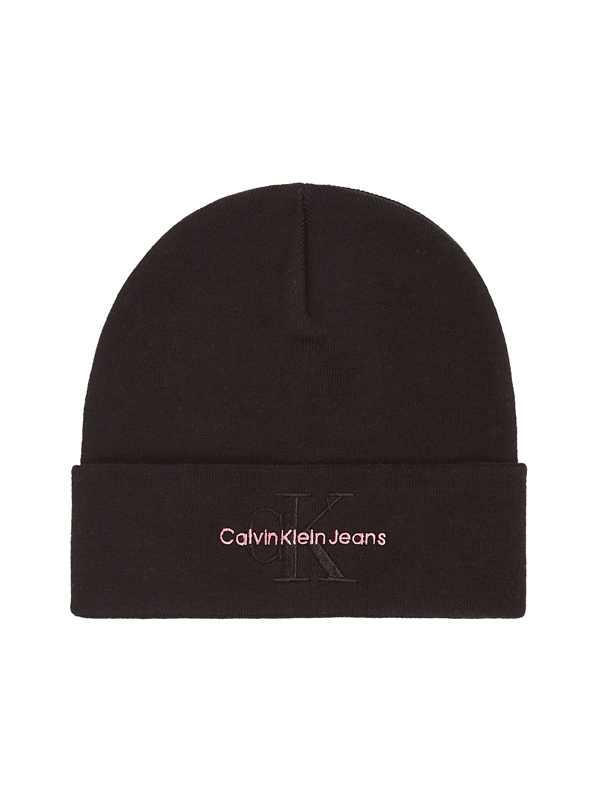 Calvin Klein Jeans Beanie »MONO LOGO EMBRO BEANIE«, mit Logostickerei