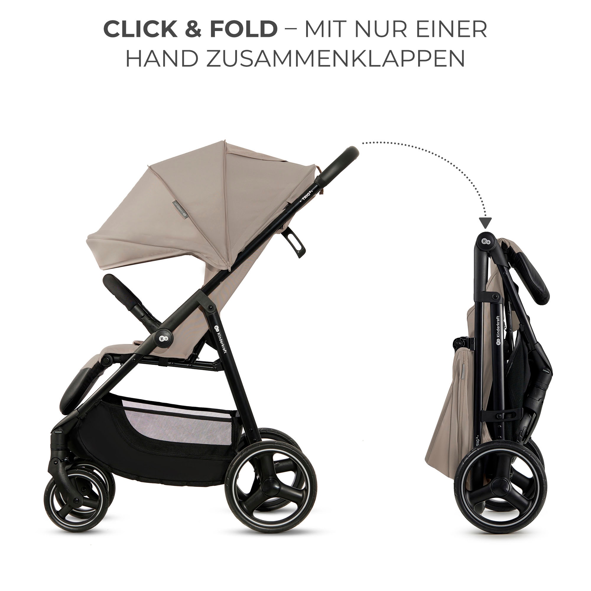 Kinderkraft Kinder-Buggy »TRIG 3«, 22 kg