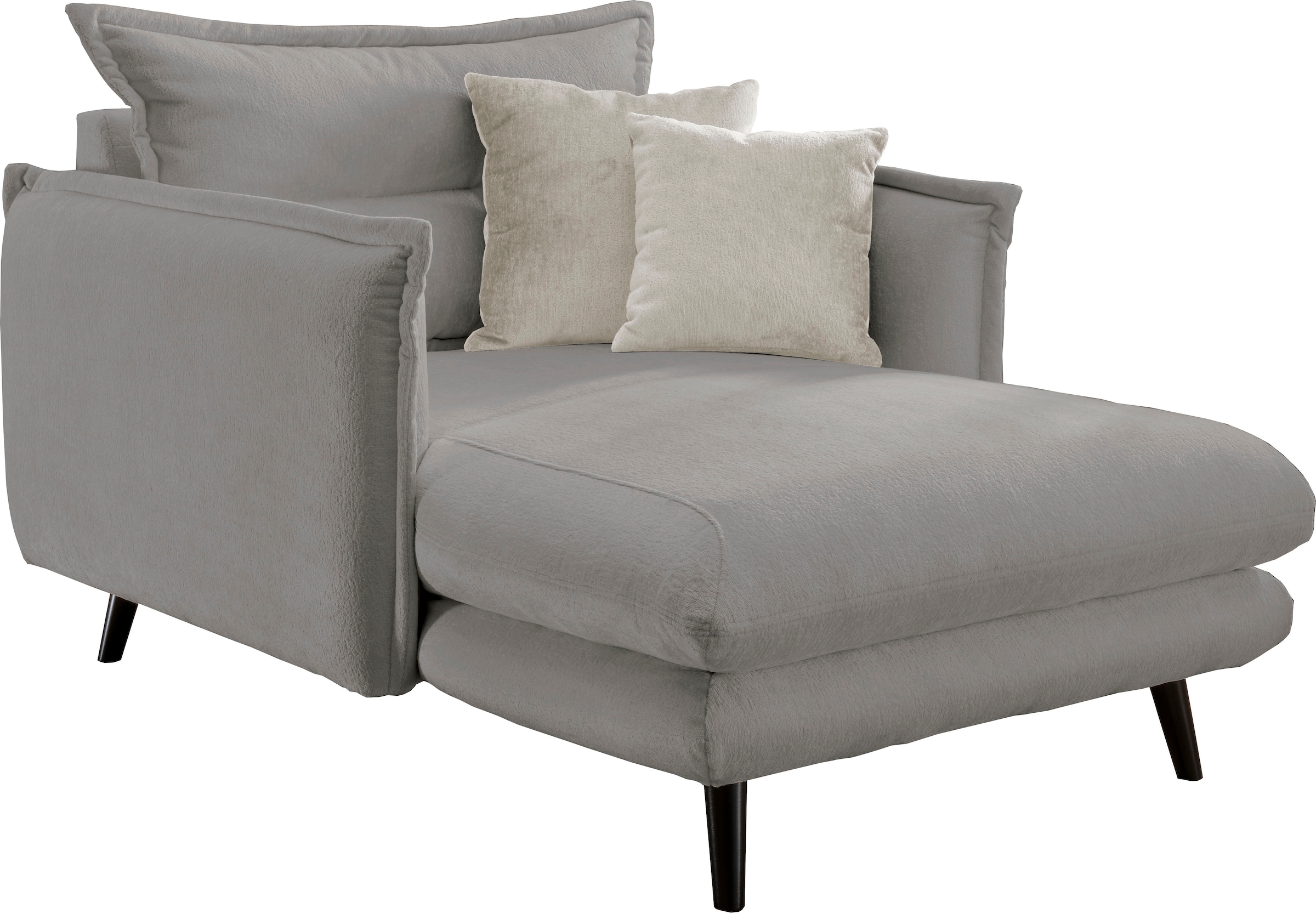 Home affaire Loveseat »Lazio« moderner Sessel mit einer bequemen Polsterung, 2 Stk. Zierkissen