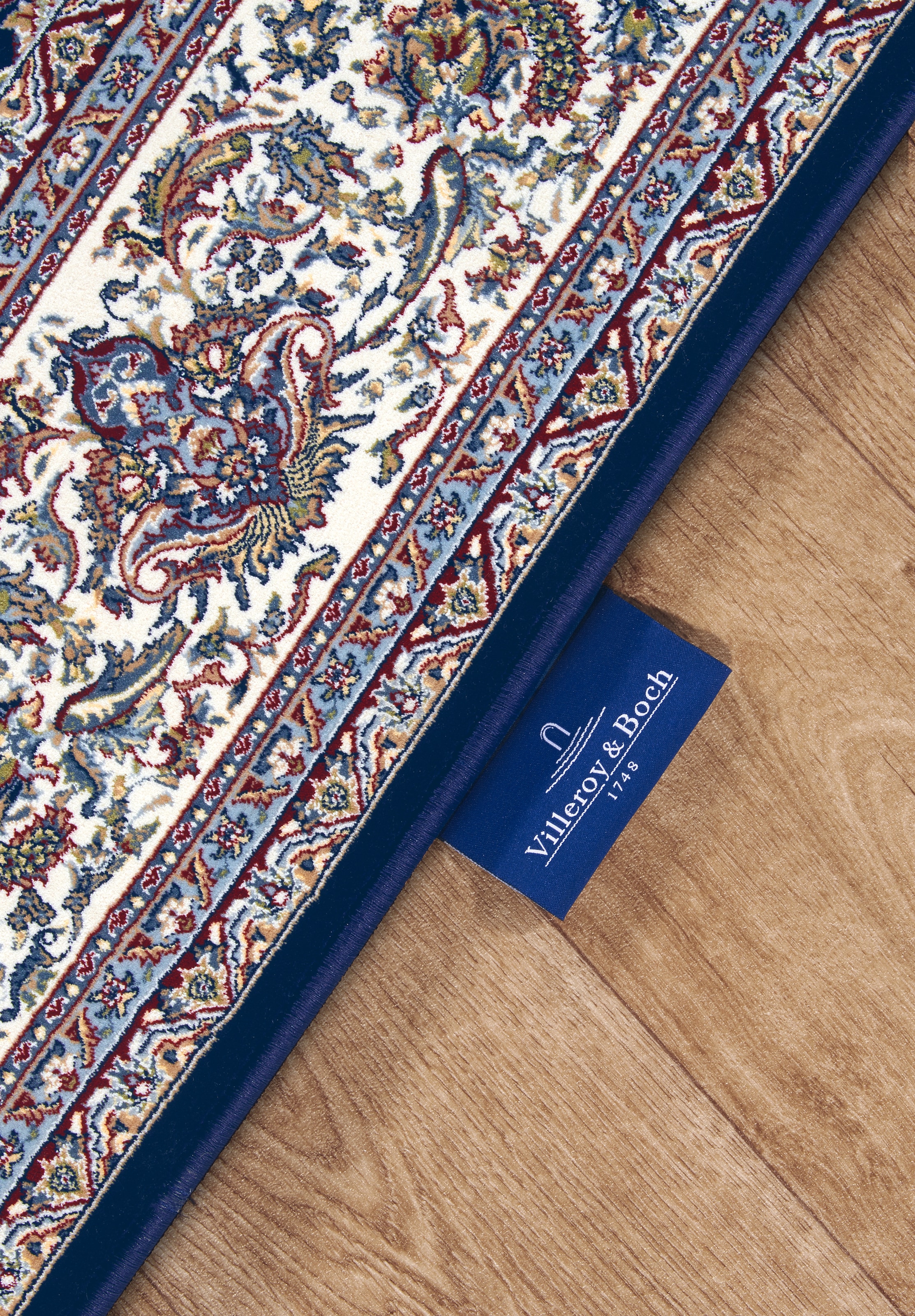Villeroy & Boch Teppich »Alfred«, rechteckig, 7 mm Höhe, Orientalisch, Fransen, Wohnzimmer, Schlafzimmer, Klassisch, Kurzflor