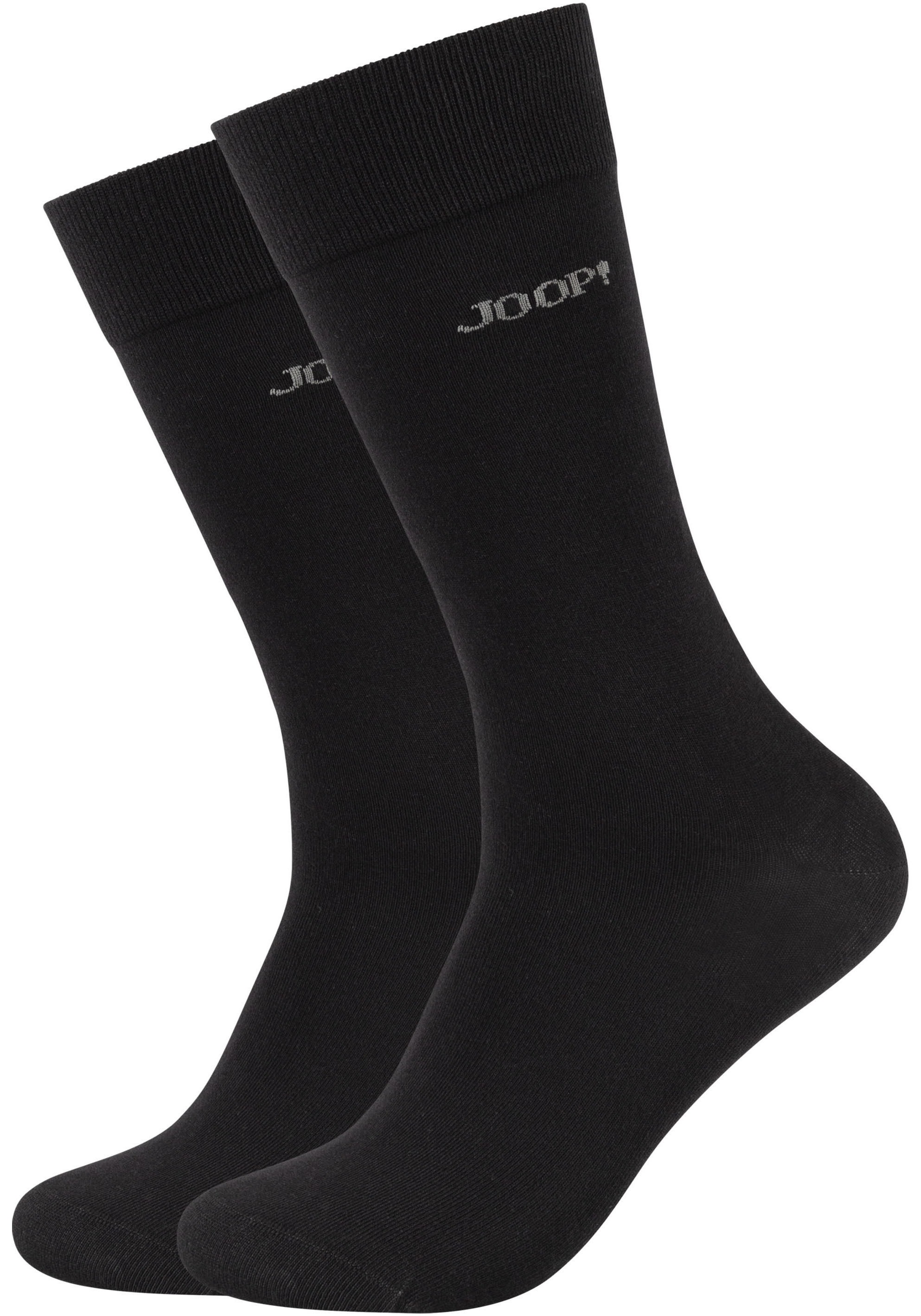 JOOP! Socken »premium essentials«, (4er Pack), Premium Essentials, verstärkte Ferse, haltbare Spitze