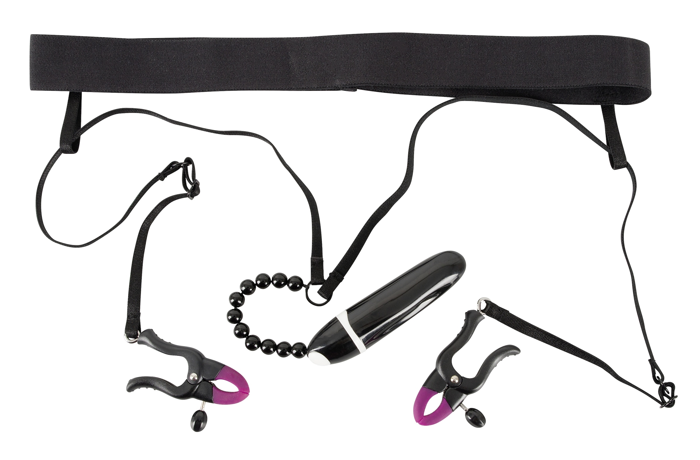 Bad Kitty Nippelklemme »Slip mit Klammer Bad Kitty Spreader String«