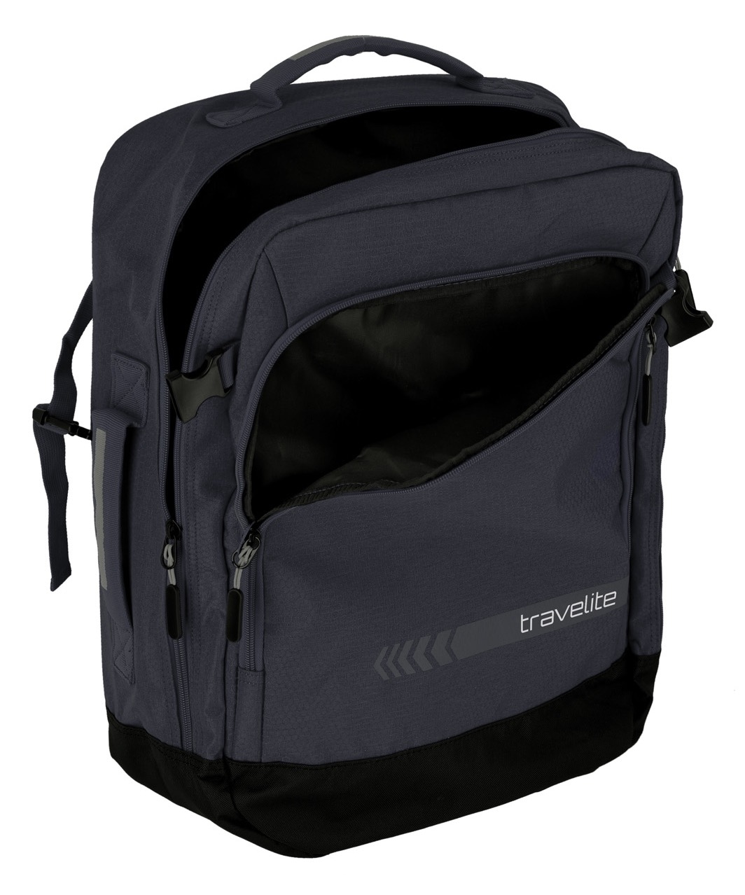 travelite Freizeitrucksack »KICK OFF Rucksack/Bordgepäck«, Reiserucksack Streetpack Kabinengepäck