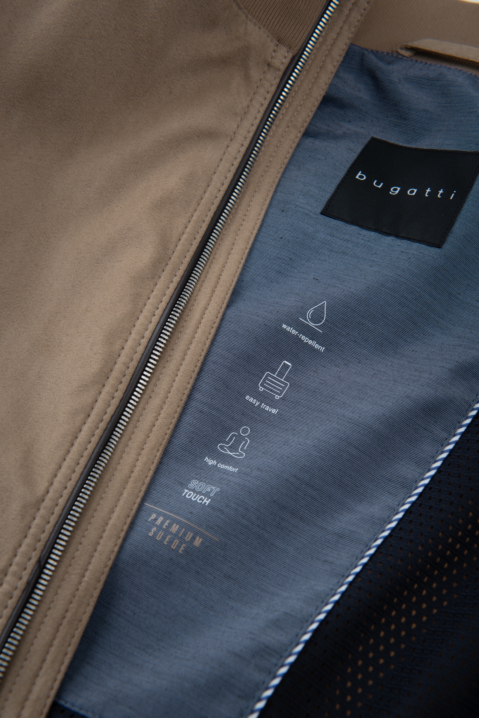 bugatti Blouson, ohne Kapuze, mit Water-repellent-Funktion