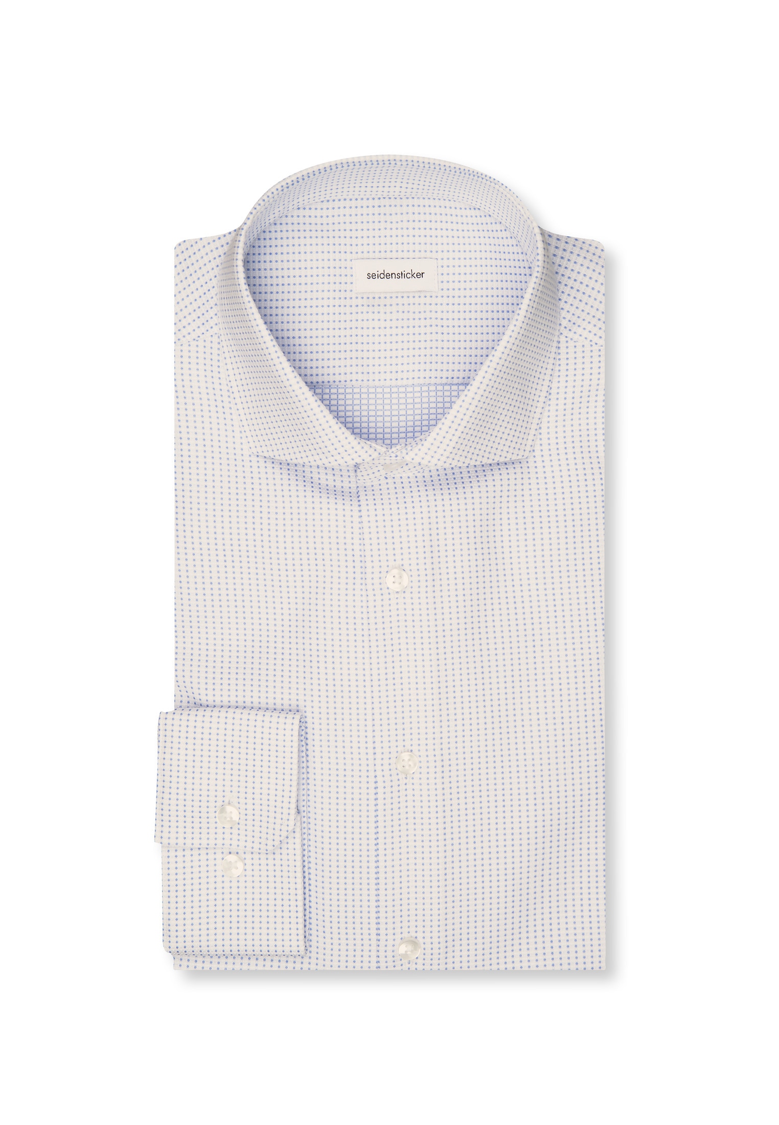seidensticker Businesshemd »Slim« Slim 1/1 Kentkragen Struktur