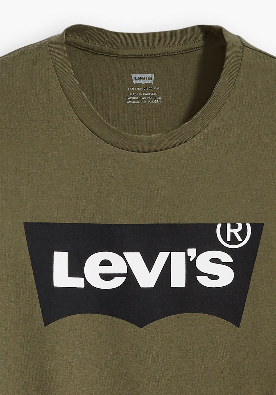 Levi's® T-Shirt »Batwing Logo Tee« mit Logo-Front-Print
