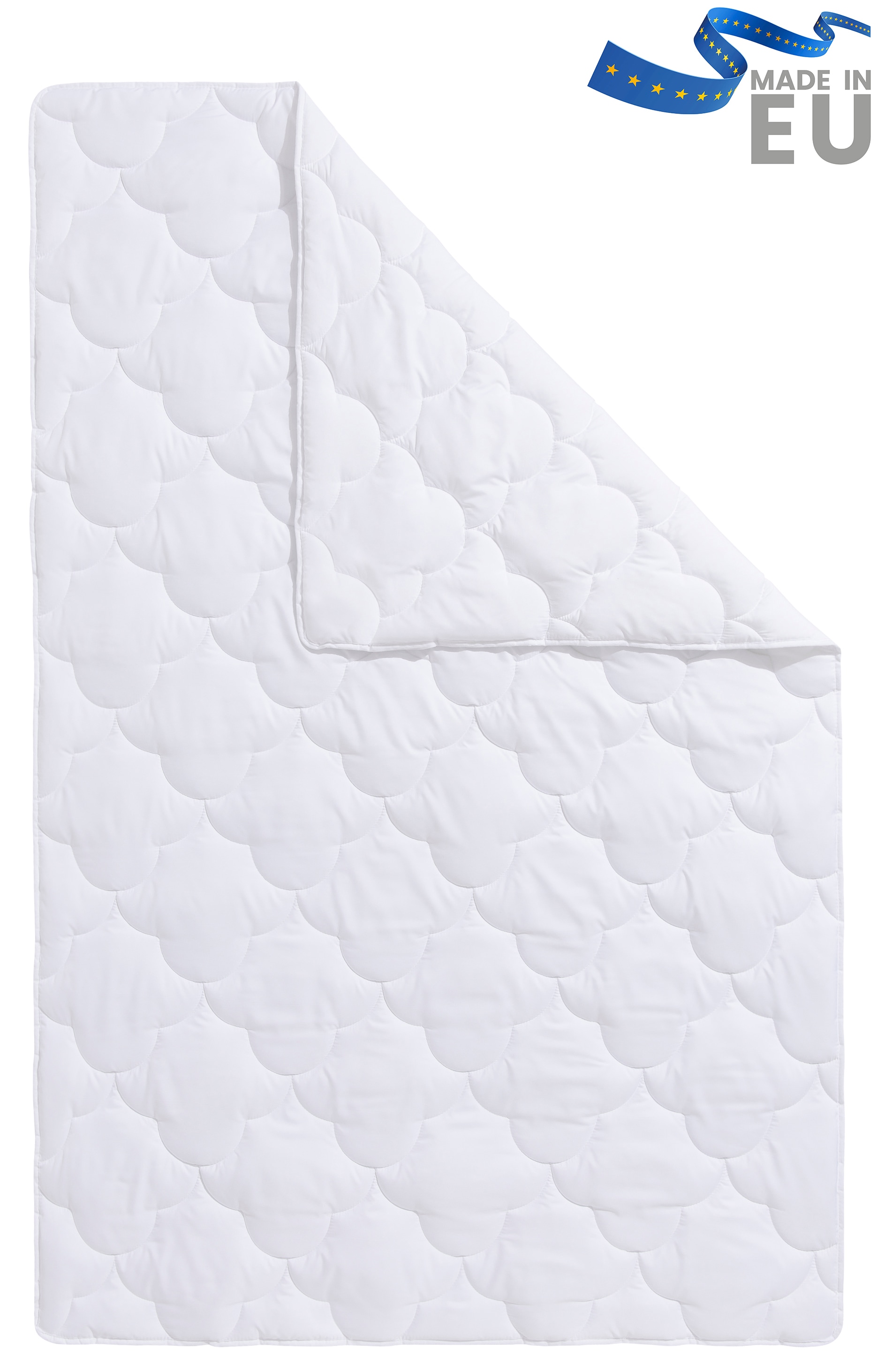 my home Microfaserbettdecke »Mondschein, Bettdecke 135x200 cm, 155x220 cm, 200x200 cm« leicht Füllung Polyester 1 Stk. tlg. Bettdecken, Sommer, Winter; allergiker geeignet (Hausstauballergiker)