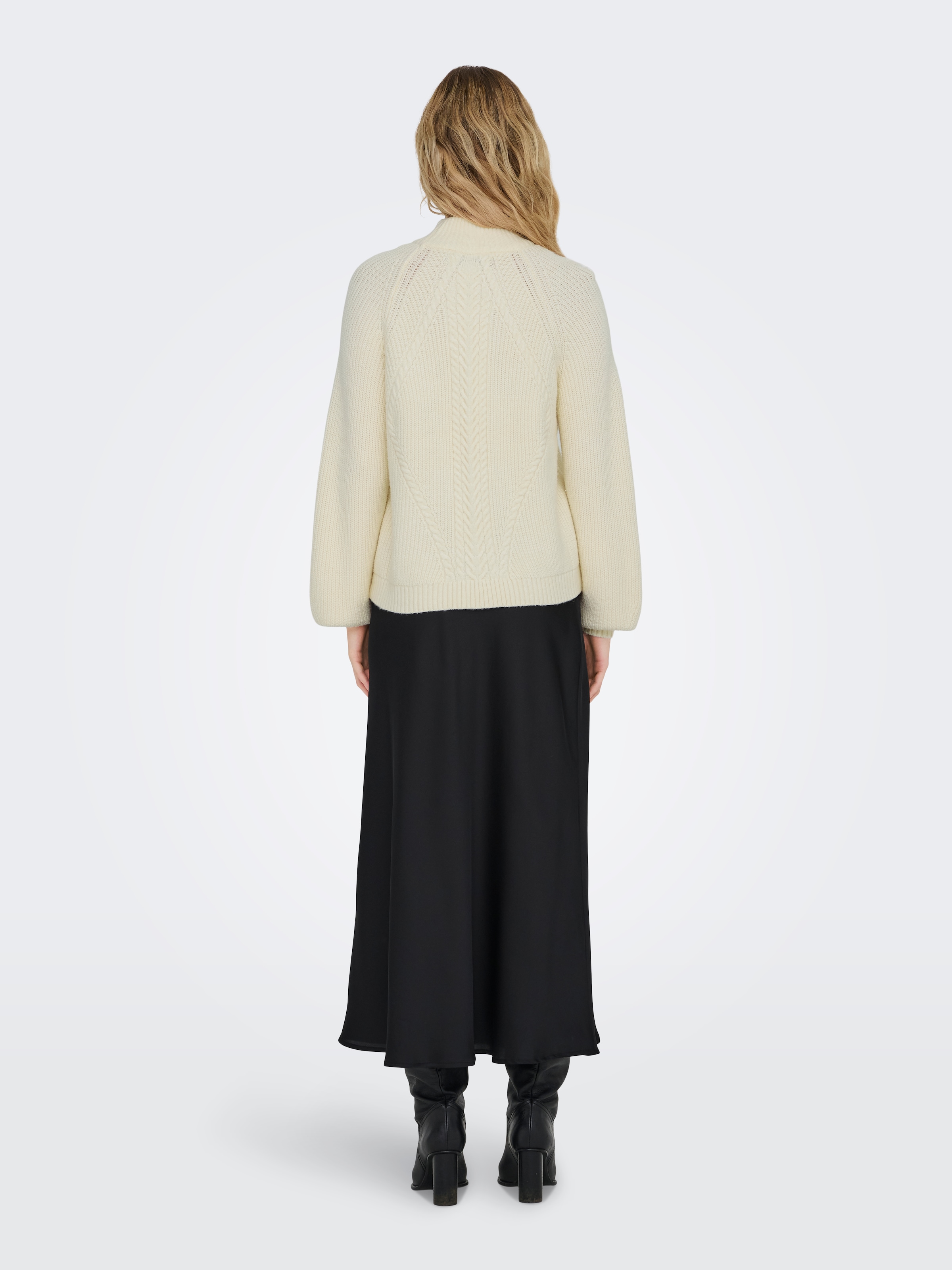 ONLY Stehkragenpullover »ONLKATIA LS DETAIL HIGHNECK CC KNT« Viskosemischung, regular fit