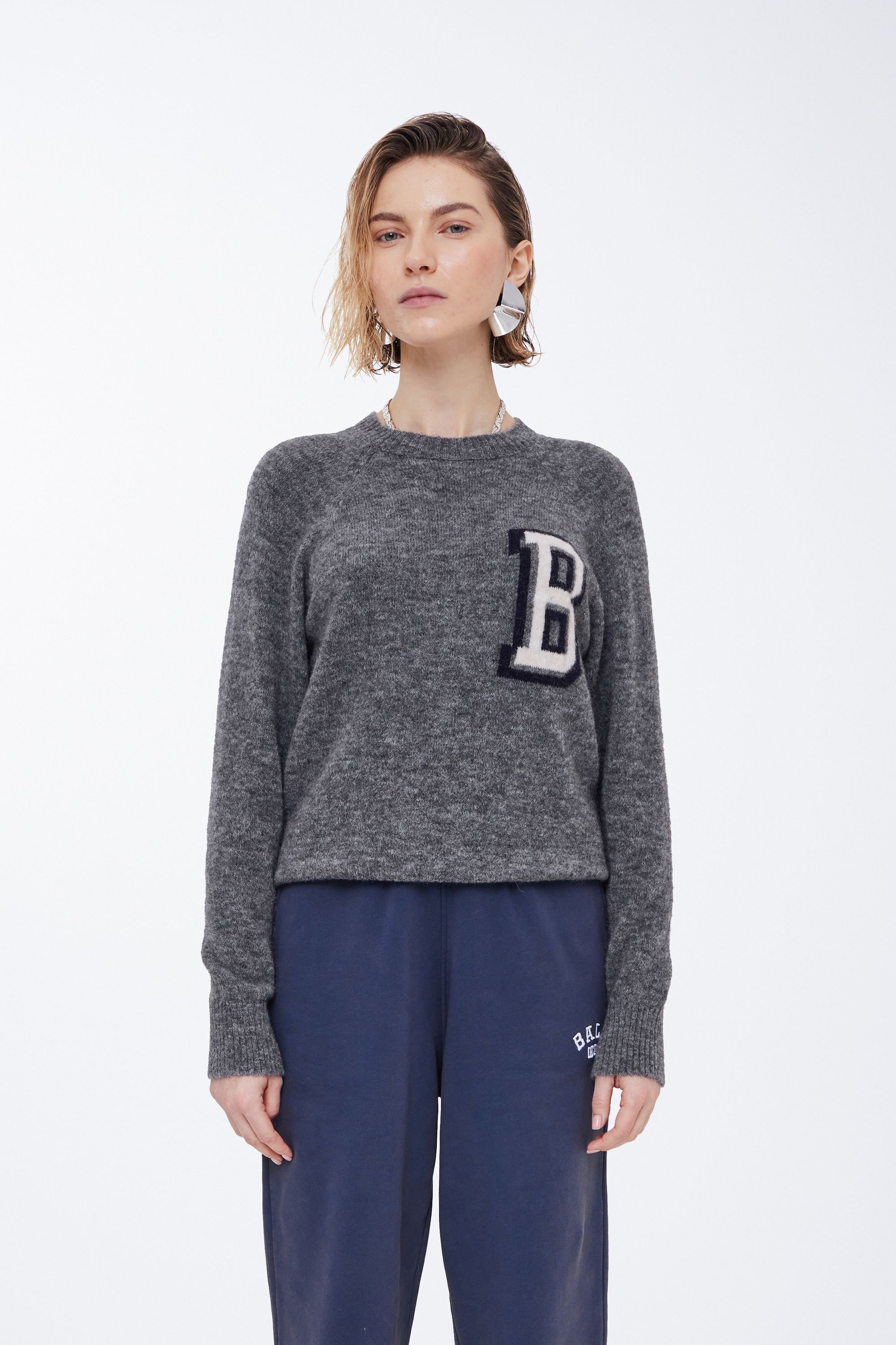 BALL Strickfleece-Pullover »Strickpullover BAABIGAIL RAGLAN«
