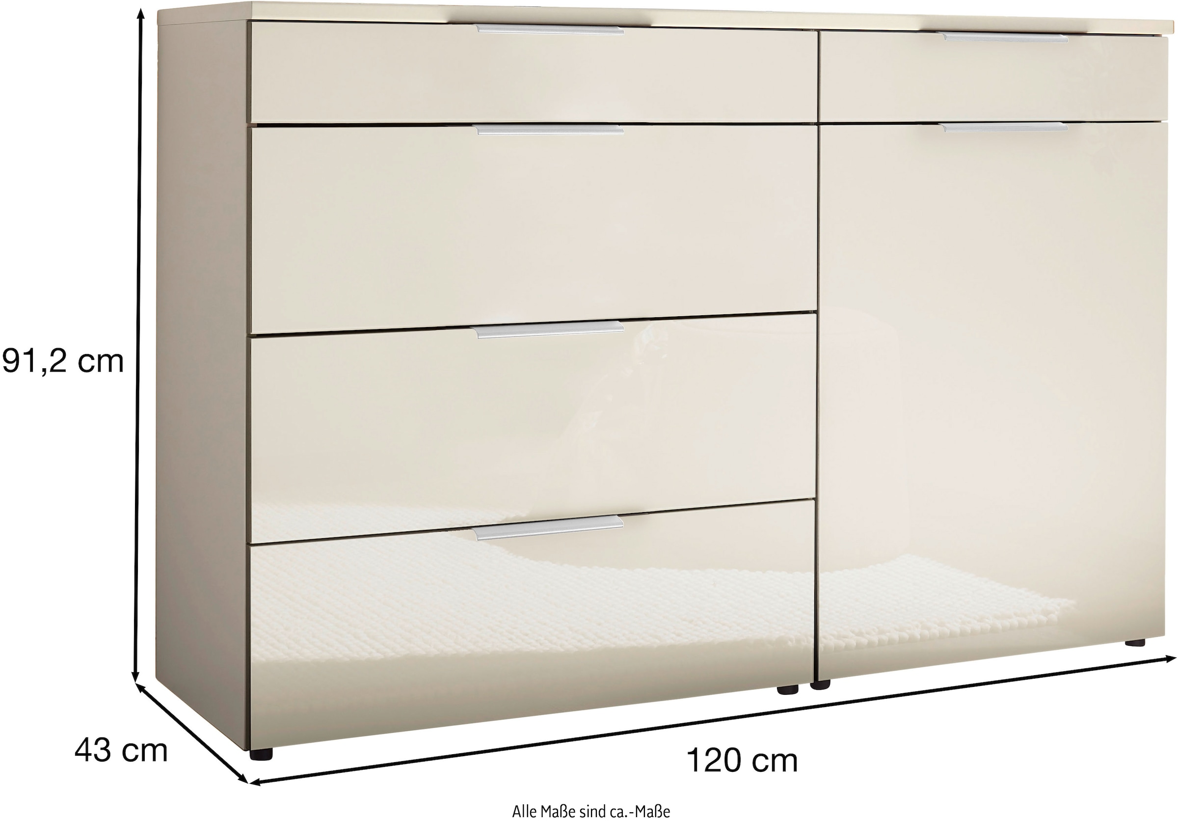 WIEMANN Kombikommode »Como« vormontiert