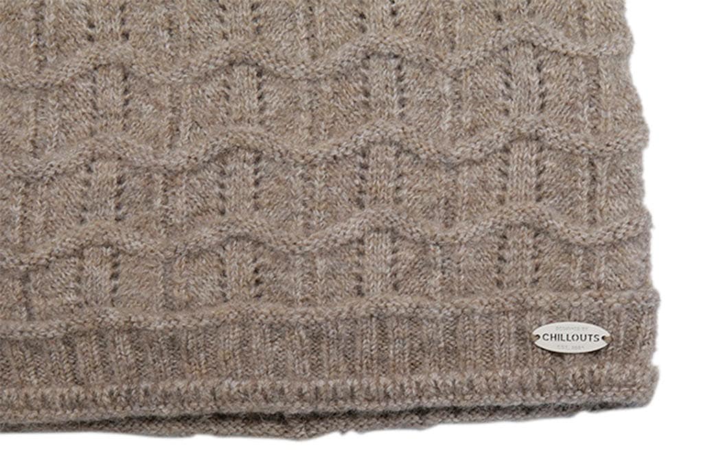 chillouts Beanie »Maira Hat«, mit weichem Lochstrickmuster