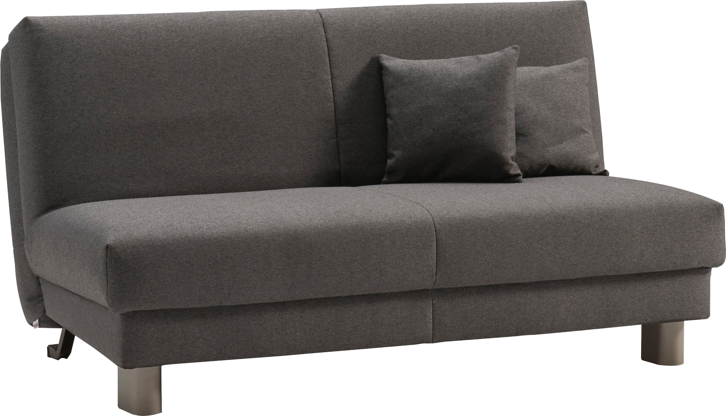 ell + ell Schlafsofa »Enny«, Breite 180 cm, Liegehöhe 45 cm, Füße alufarben