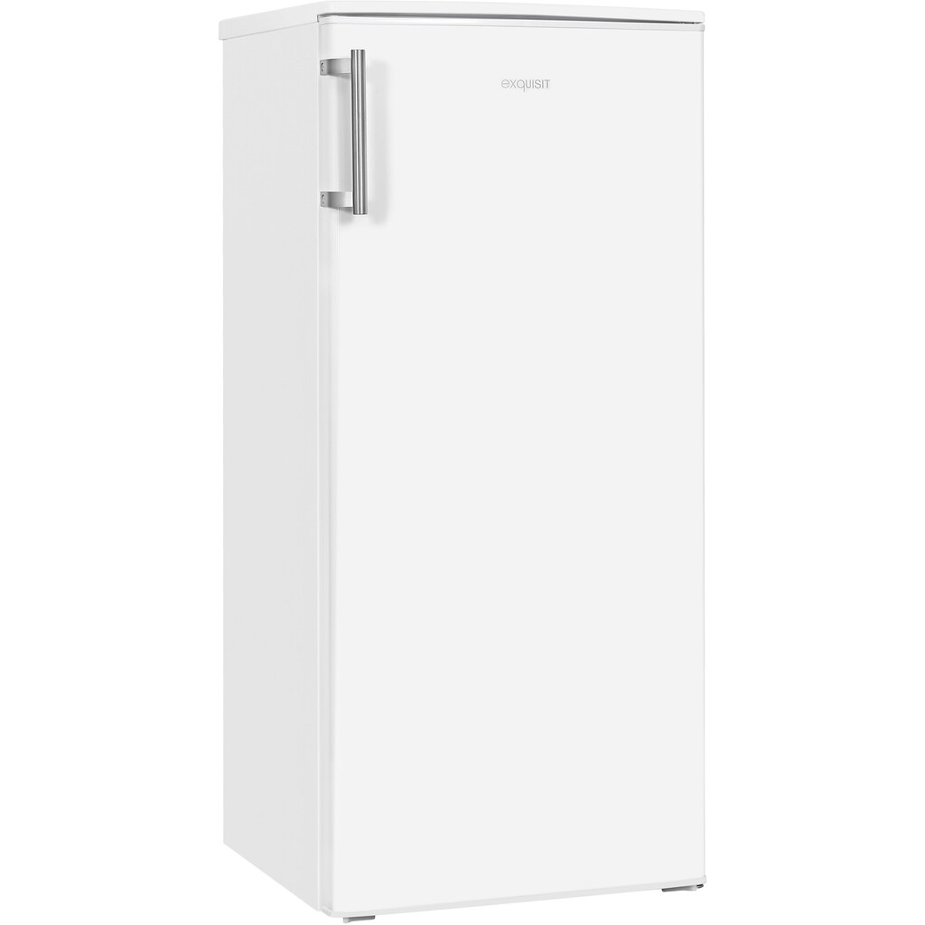 exquisit Kühlschrank »KS185-3-H-040F«, KS185-3-H-040F weiss, 122 cm hoch, 55 cm breit, 190 L Volumen