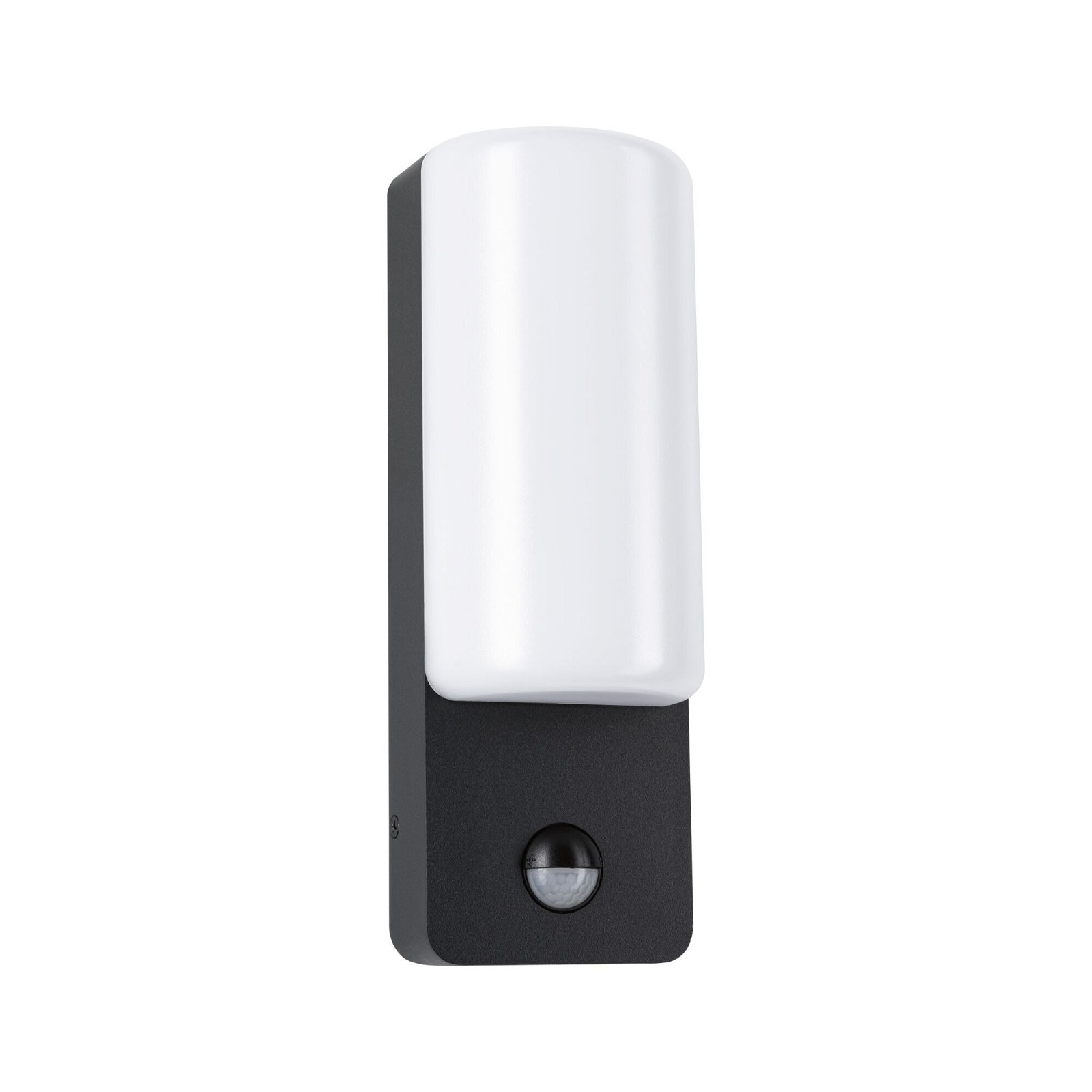Paulmann LED Außen-Wandleuchte »Bonnie IP44 93x77mm 2200 - 3000K 8,5W 560lm 230V Anthrazit Aluminium«, 1 flammig, Bewegungsmelder insektenfreundlich und seewasserresistent