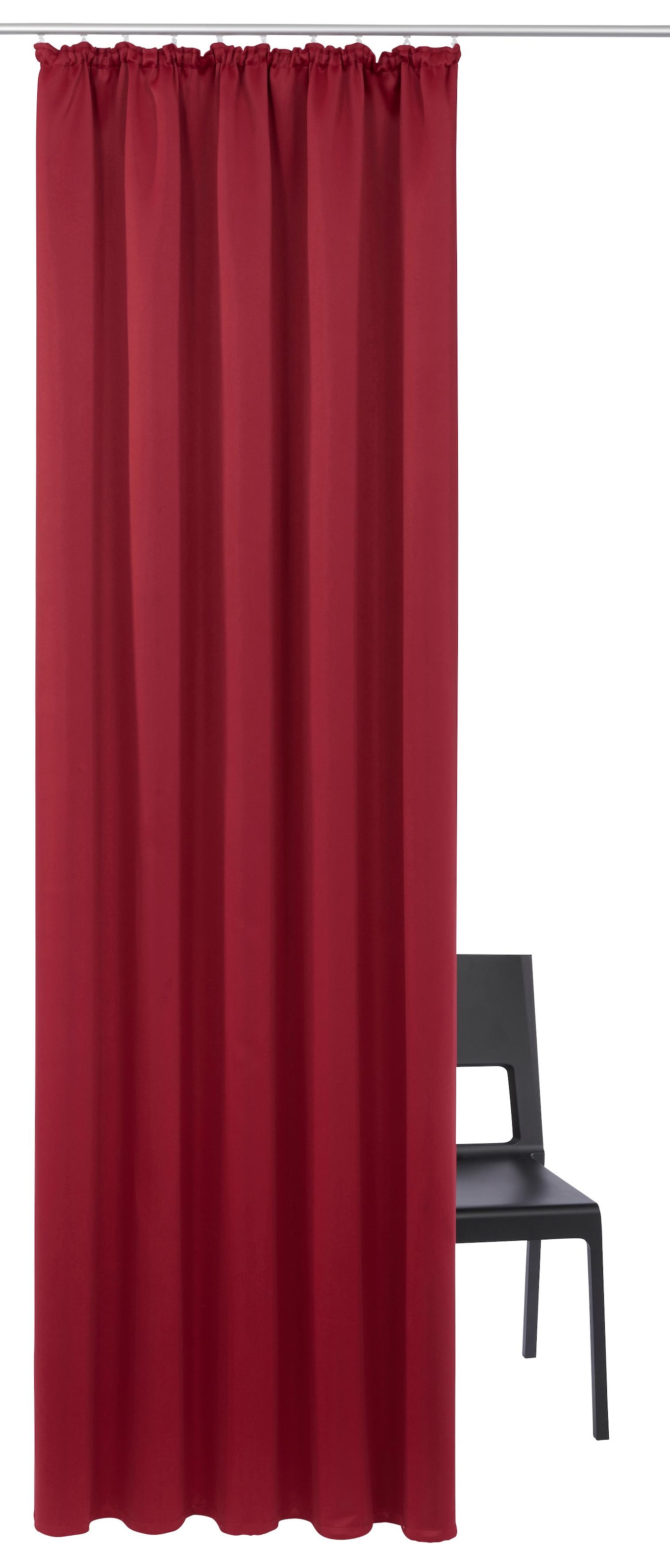 my home Vorhang »Sola«, (1 St.), Breite 130 cm und 270 cm, einfarbig,  Verdunkelung, Überbreite online kaufen | Fertiggardinen