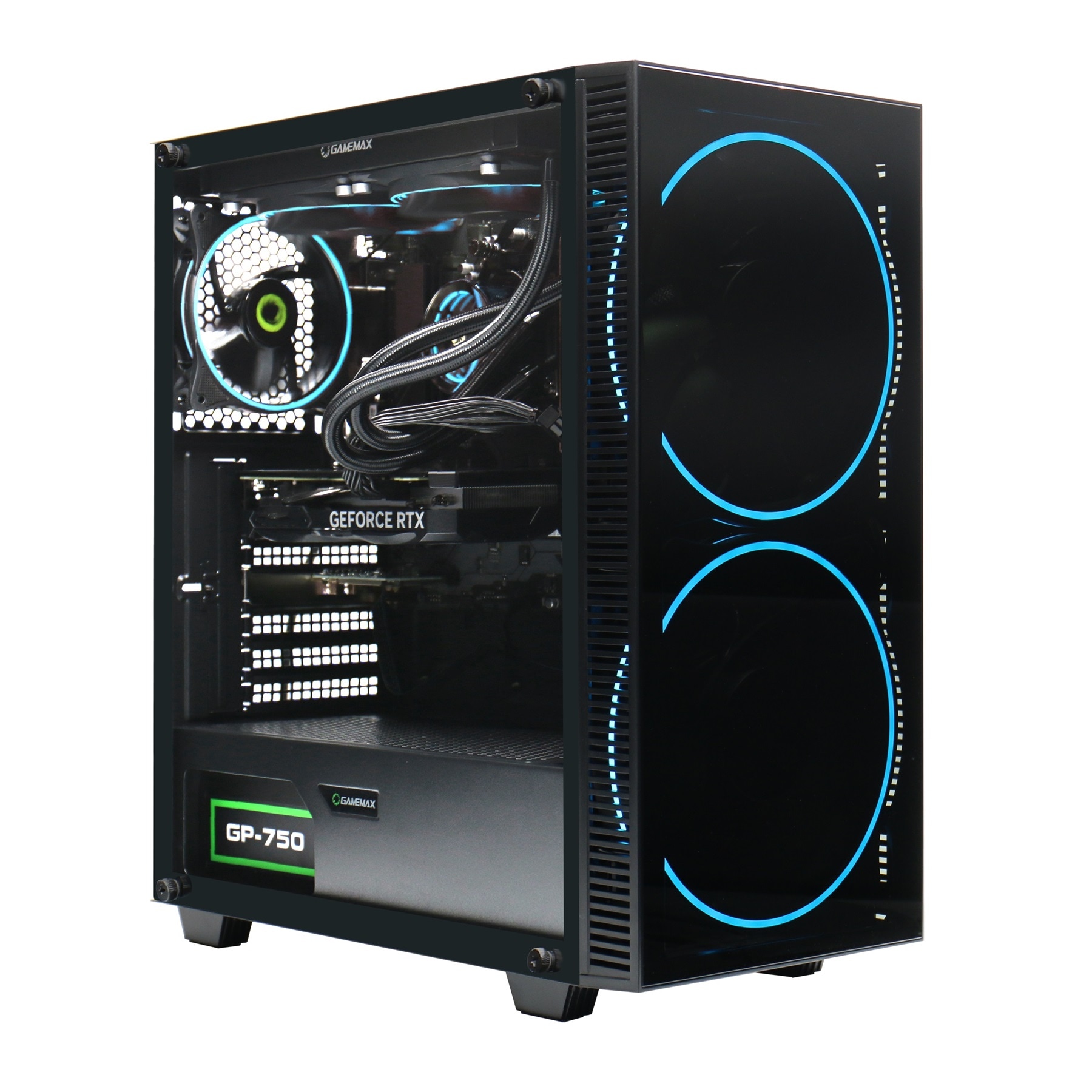 GAMEMAX Gaming-PC »Black Hole 7658«, 7658, Windows 11, DDR5 RAM