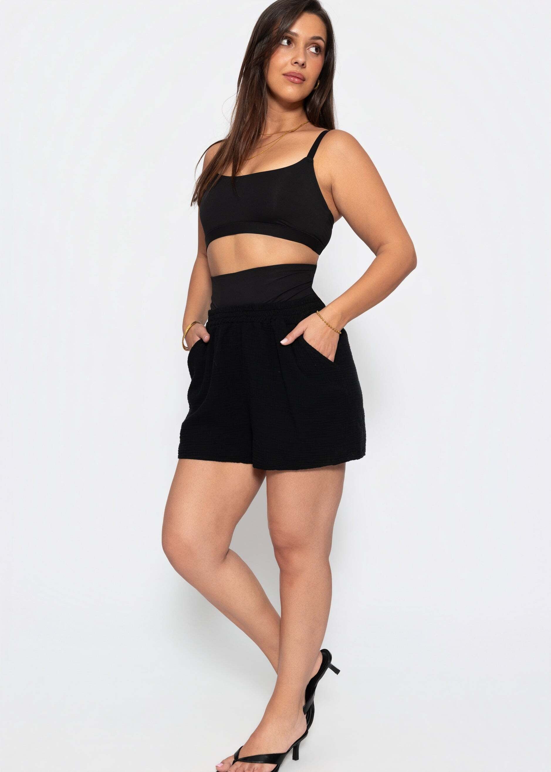 SASSYCLASSY Bralette-BH »Shaping BH« Elastischer BH mit hohem Tragekomfort und verstellbaren Trägern