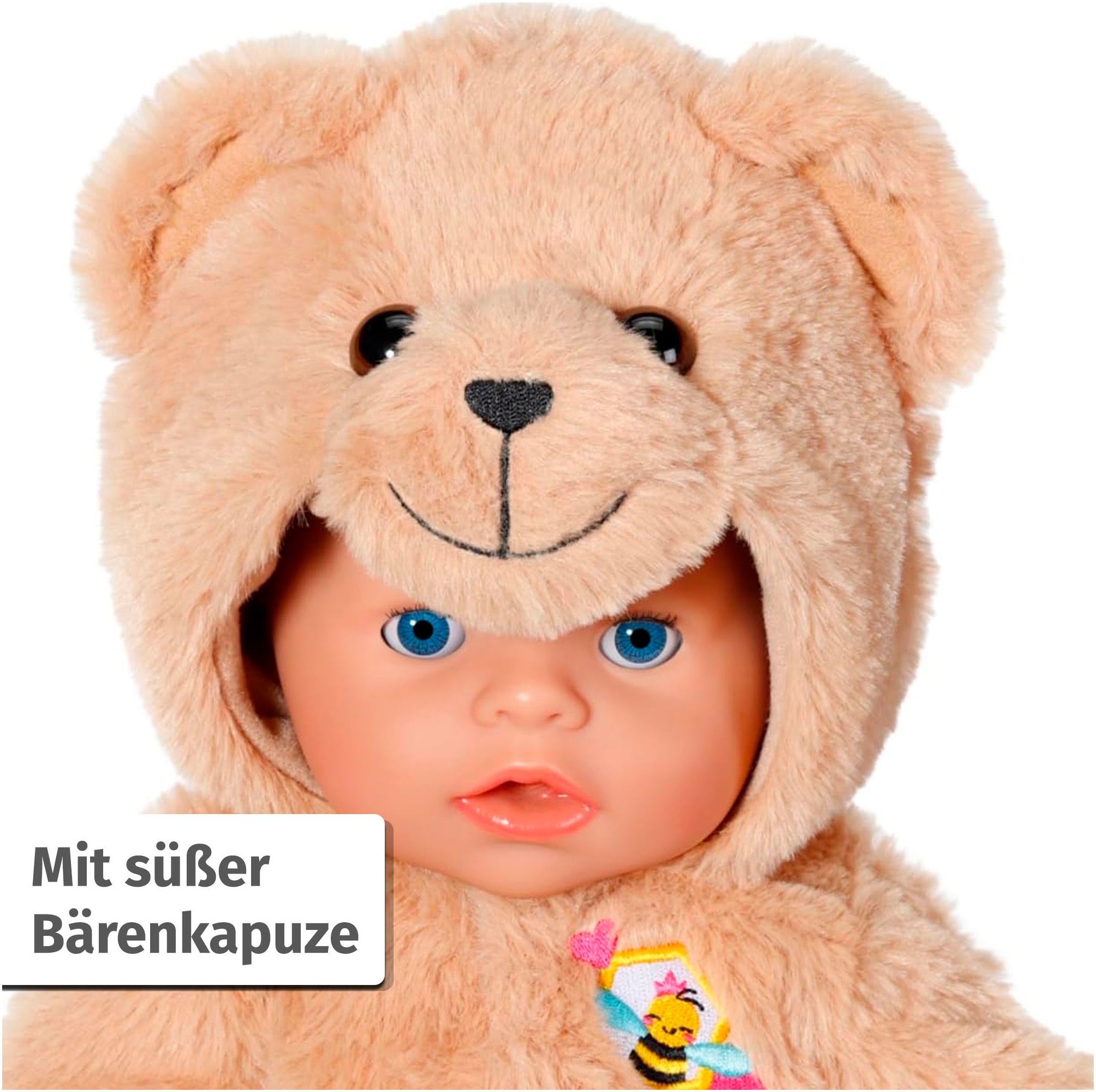 Baby Born Puppenkleidung »Bär Kuschelanzug 43 cm«