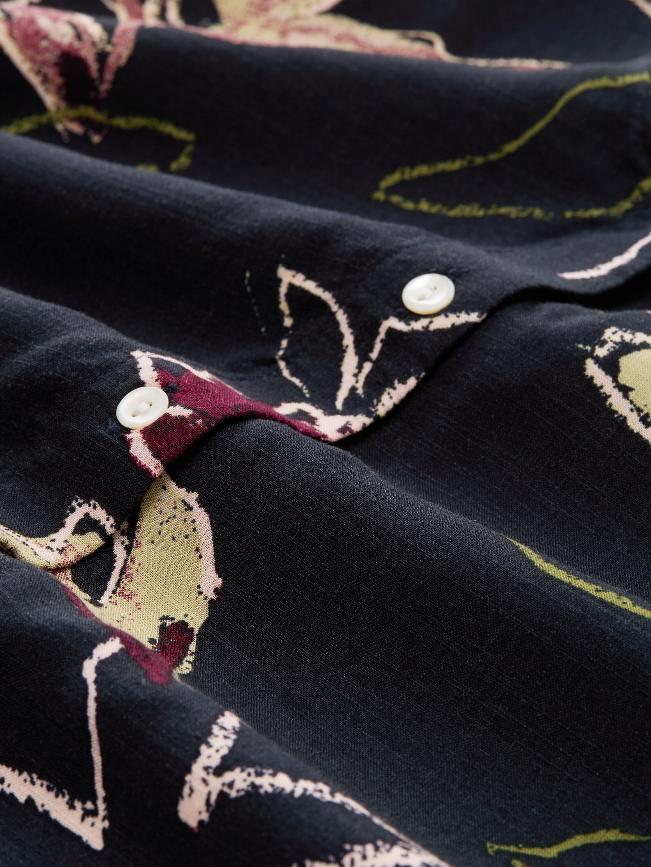 TOM TAILOR Langarmbluse, mit All-Over Print
