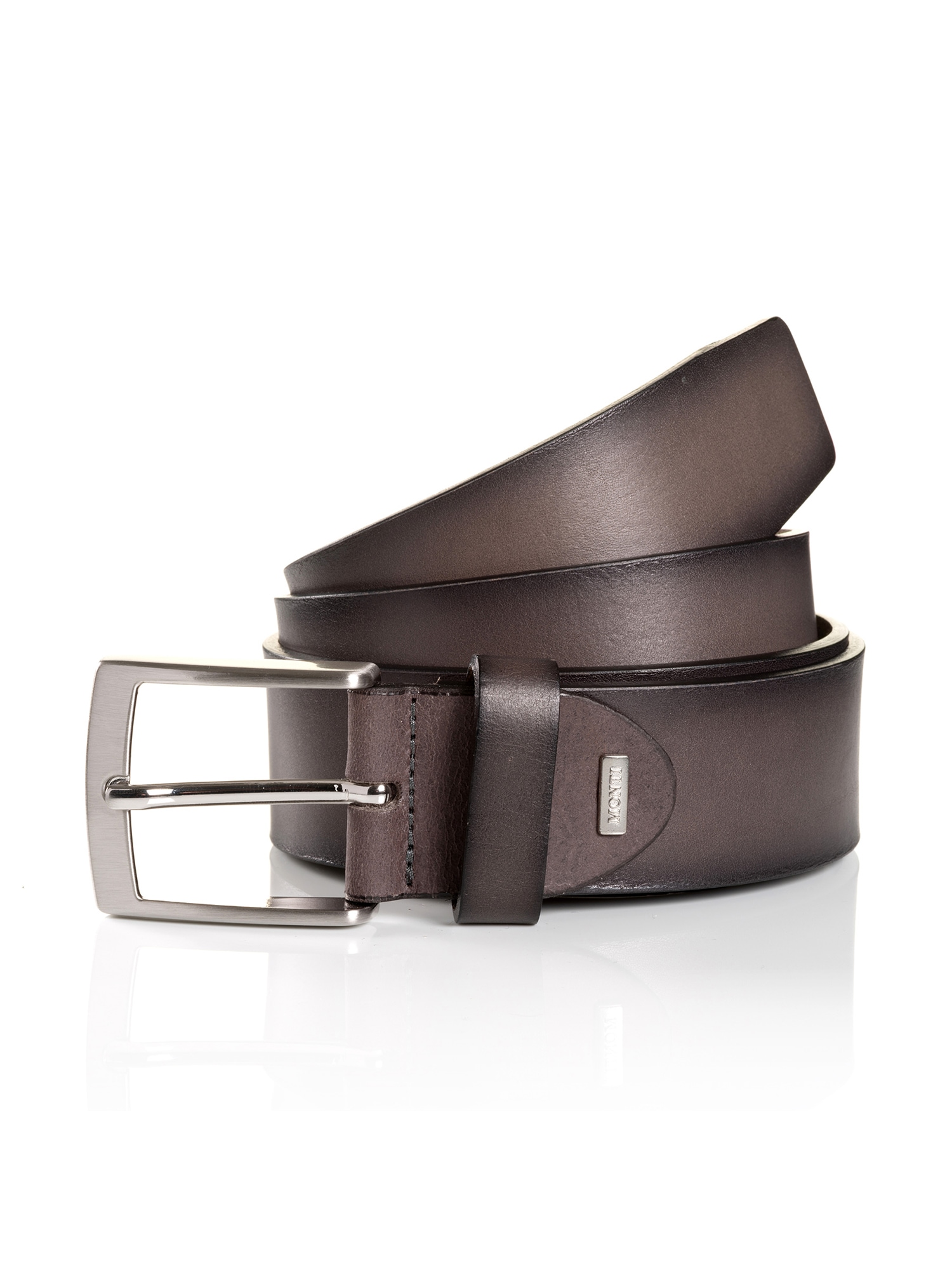 MONTI Ledergürtel »TUSTON« elegant, langlebig, glänzend
