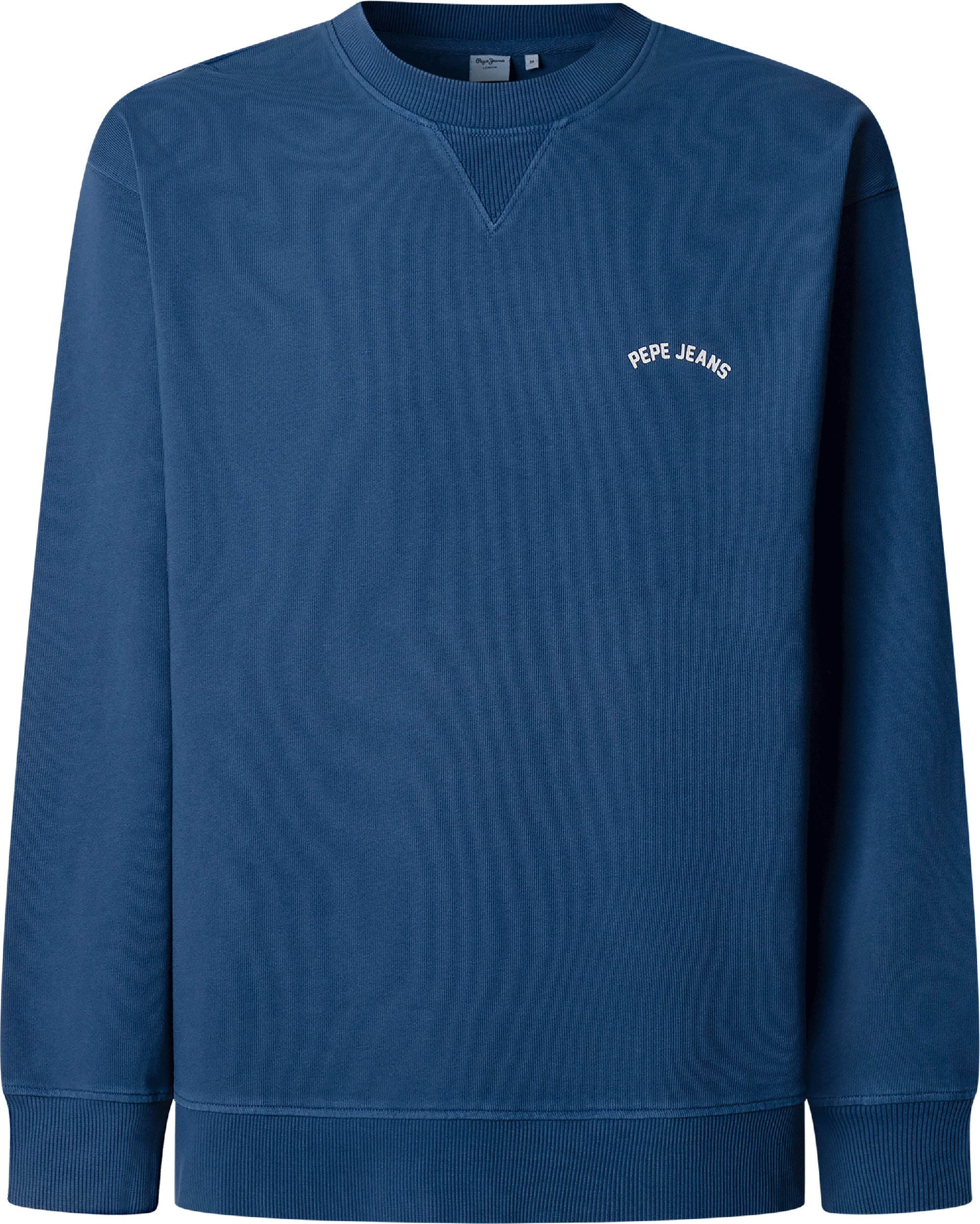 Pepe Jeans Sweatshirt »JOHN CREW«, mit Rippeinsatz am Rundhals, Logoschriftzug
