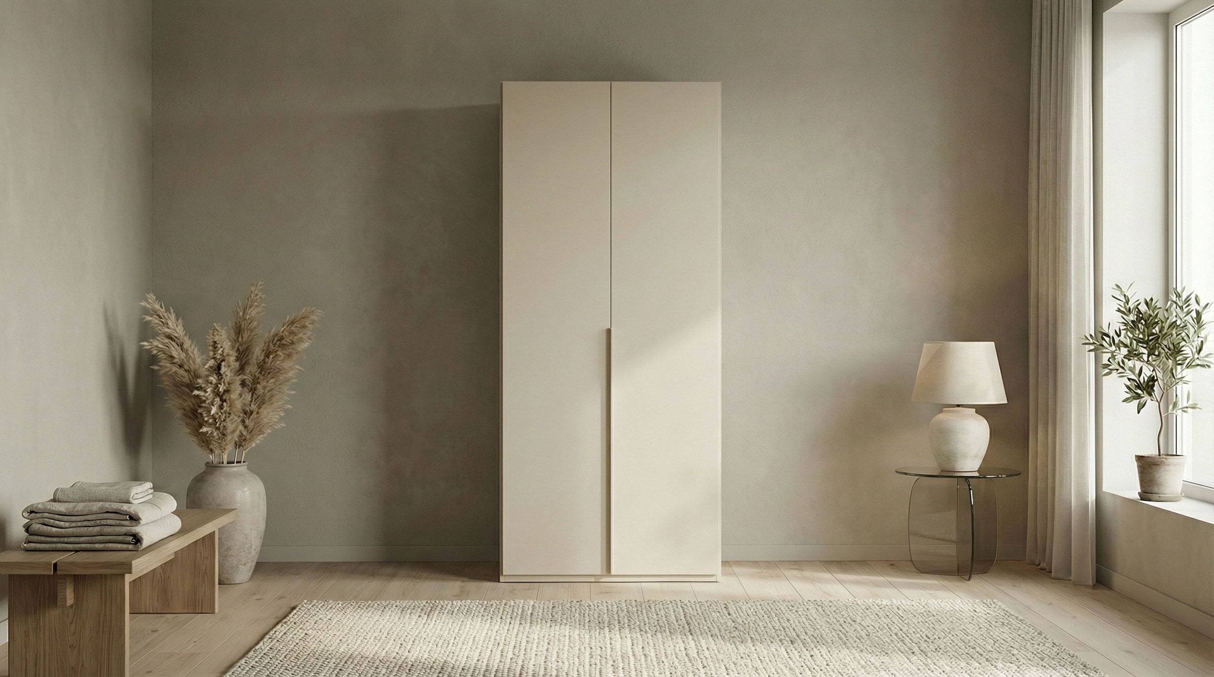 LeGer Home by Lena Gercke Kleiderschrank »Schrank Garderobe Ankleide Schlafzimmer Flur SERINA Eyecatcher« in 6 Breiten, 3 Ausführungen und mit Front Glas oder Dekor MADE IN GERMANY