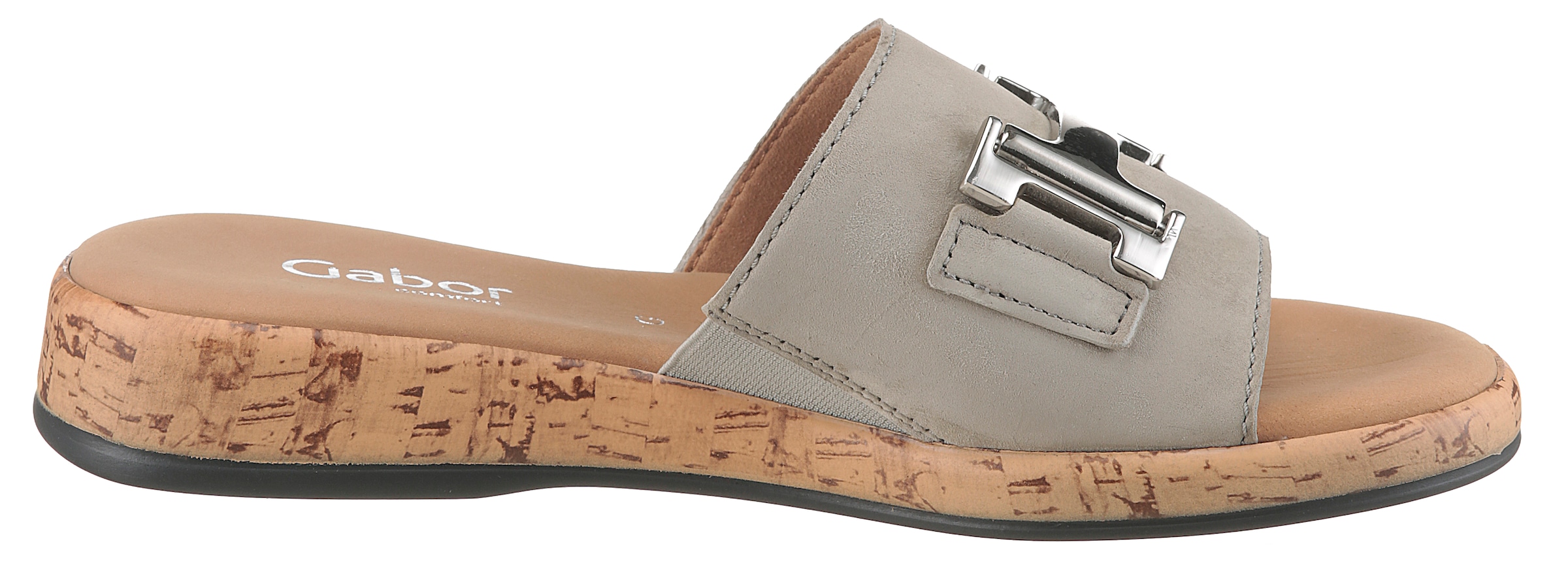 Gabor Pantolette »RHODOS«, Sommerschuh, Schlupfschuh Komfortschuh in Weite G (=weit)