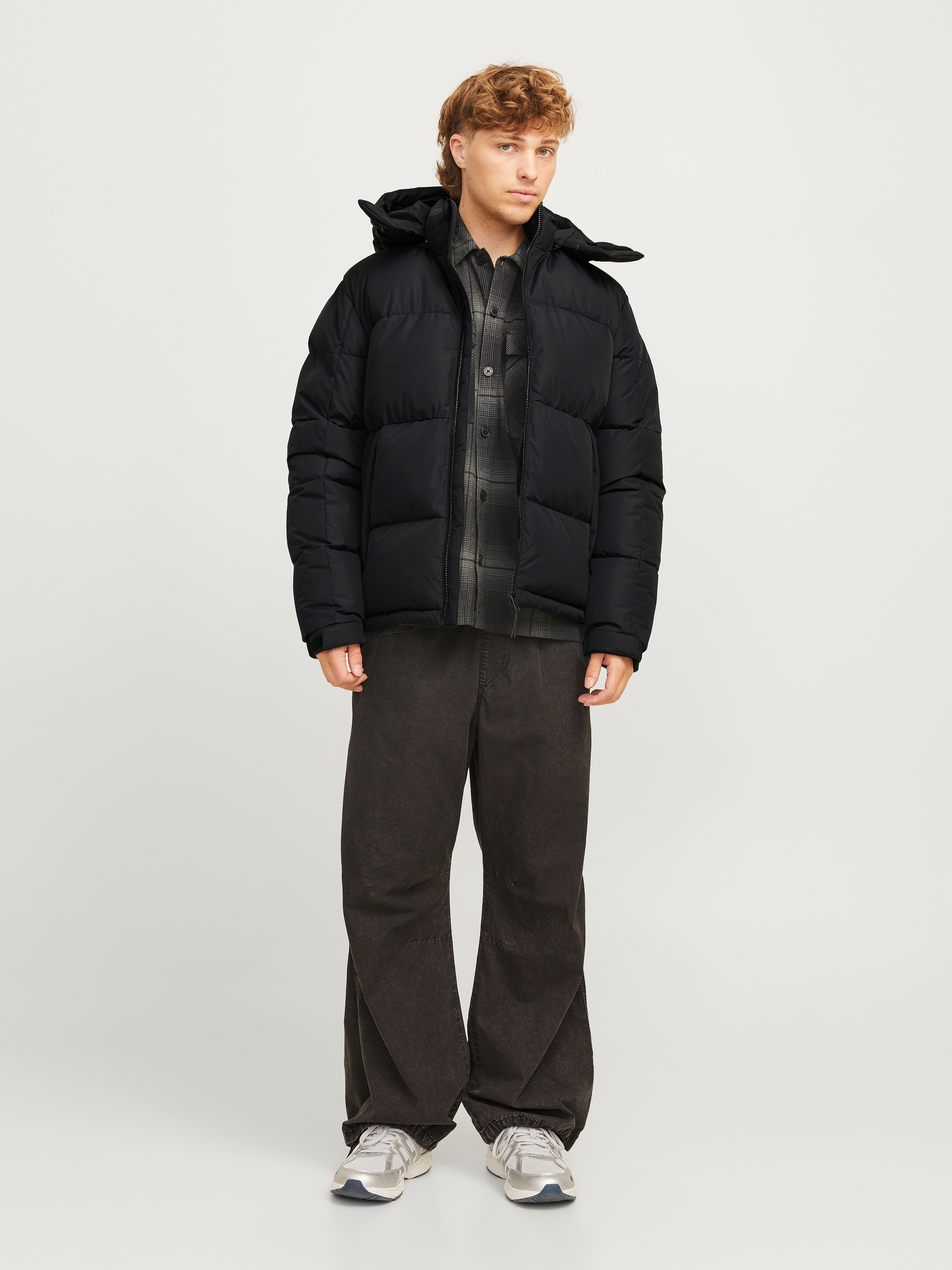 Jack & Jones Steppjacke »JCOAERO PUFFER SN«, mit Kapuze