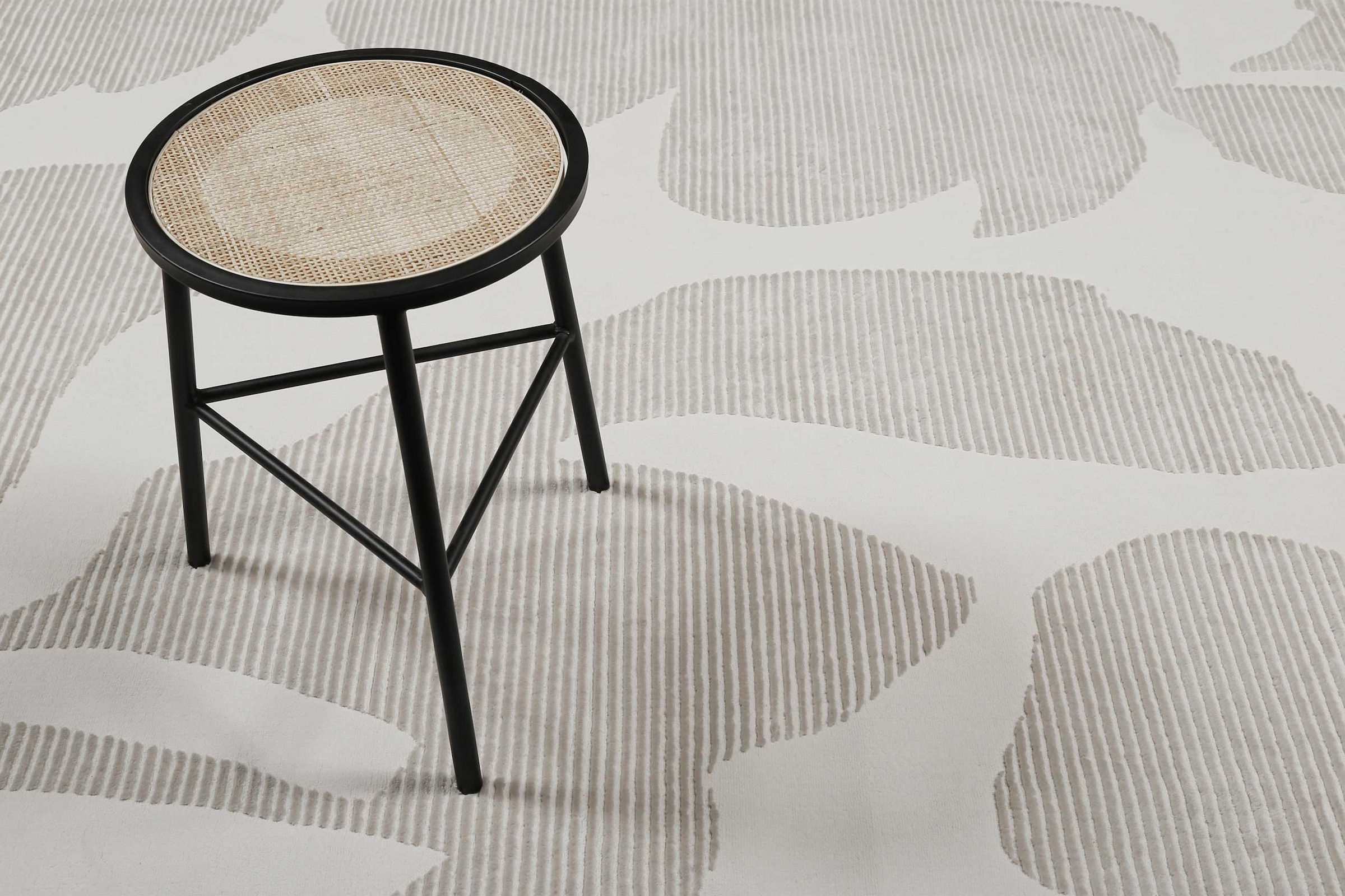 Esprit Teppich »Sara« rechteckig 12 mm Höhe Kurzflorteppich, gewebt, floral, modern, Wohnzimmer, trendig