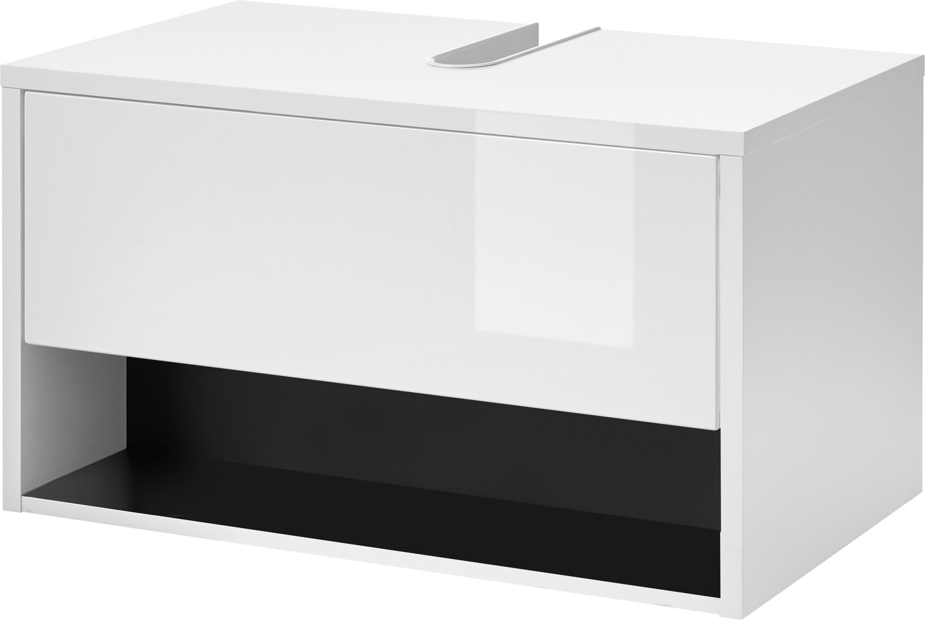 PLACES OF STYLE Badmöbel-Set »Studio Line, Bad im modernen Design, 6-teiliges Badezimmer« 6 Stk. tlg.