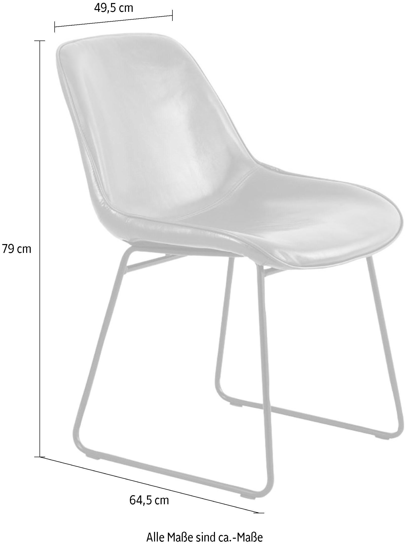 Kayoom Stuhl »Stuhl Cora 110 2er-Set, Esszimmerstuhl in robuster Aufmachung«, (Set), 2 St., pflegeleicht, modern, strapazierfähig, Blickfang in jedem Raum