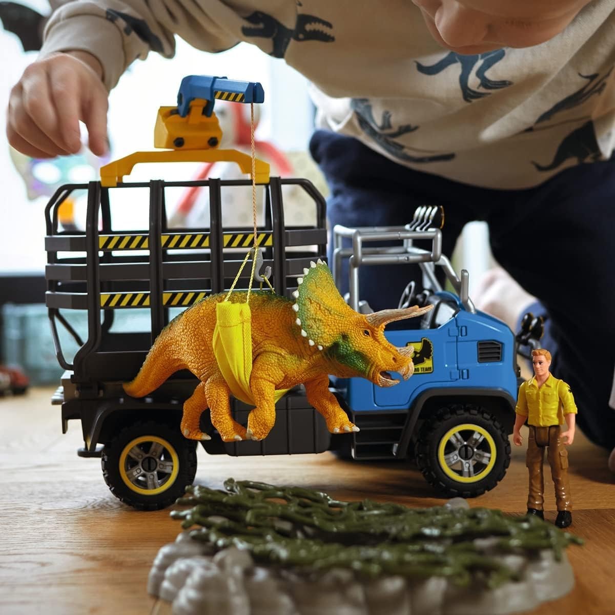 Schleich® Spielwelt »DINOSAURS, Dinosaurier Truck Mission (42565)«